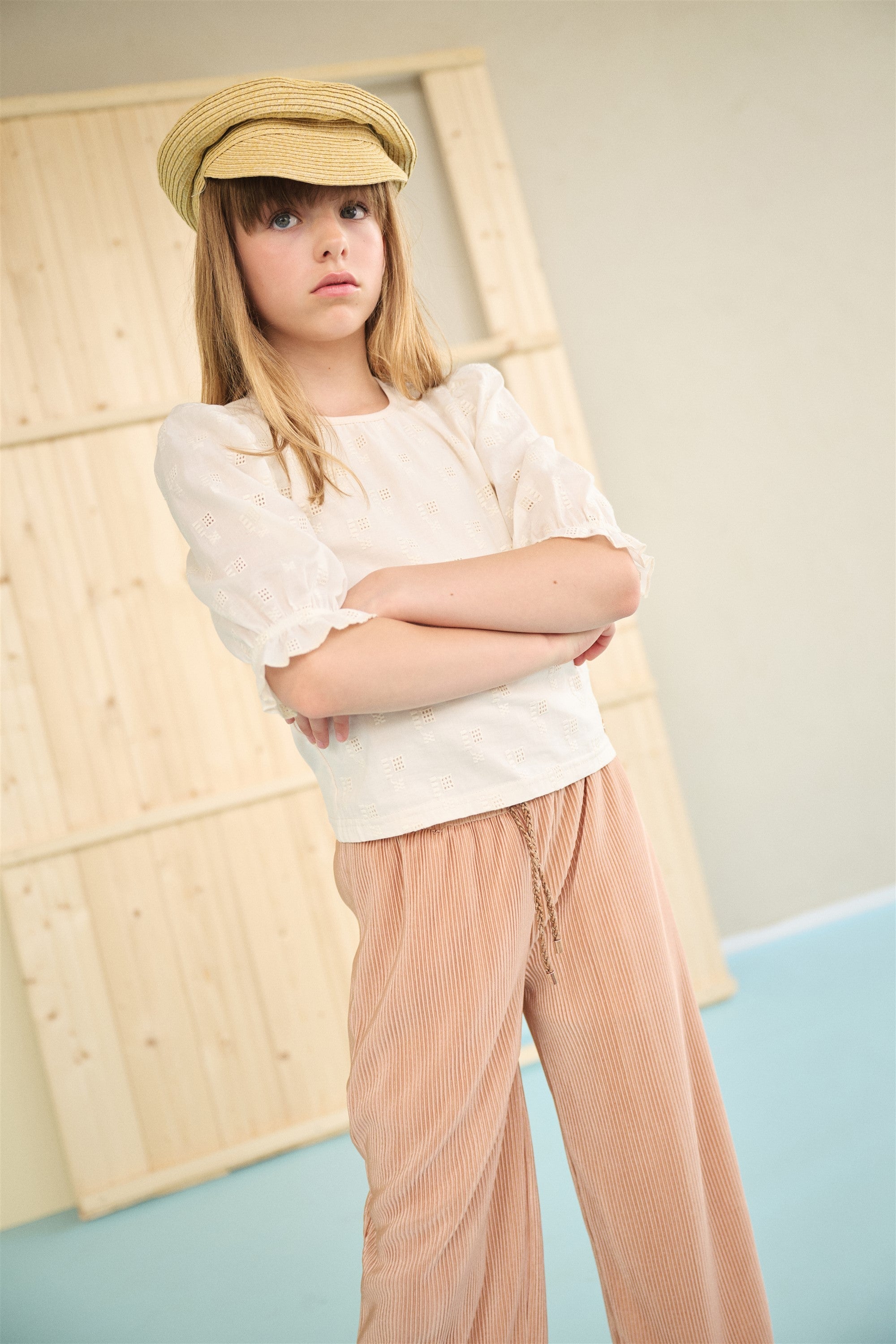 NoNo Kulet Blouse Top Ivoor