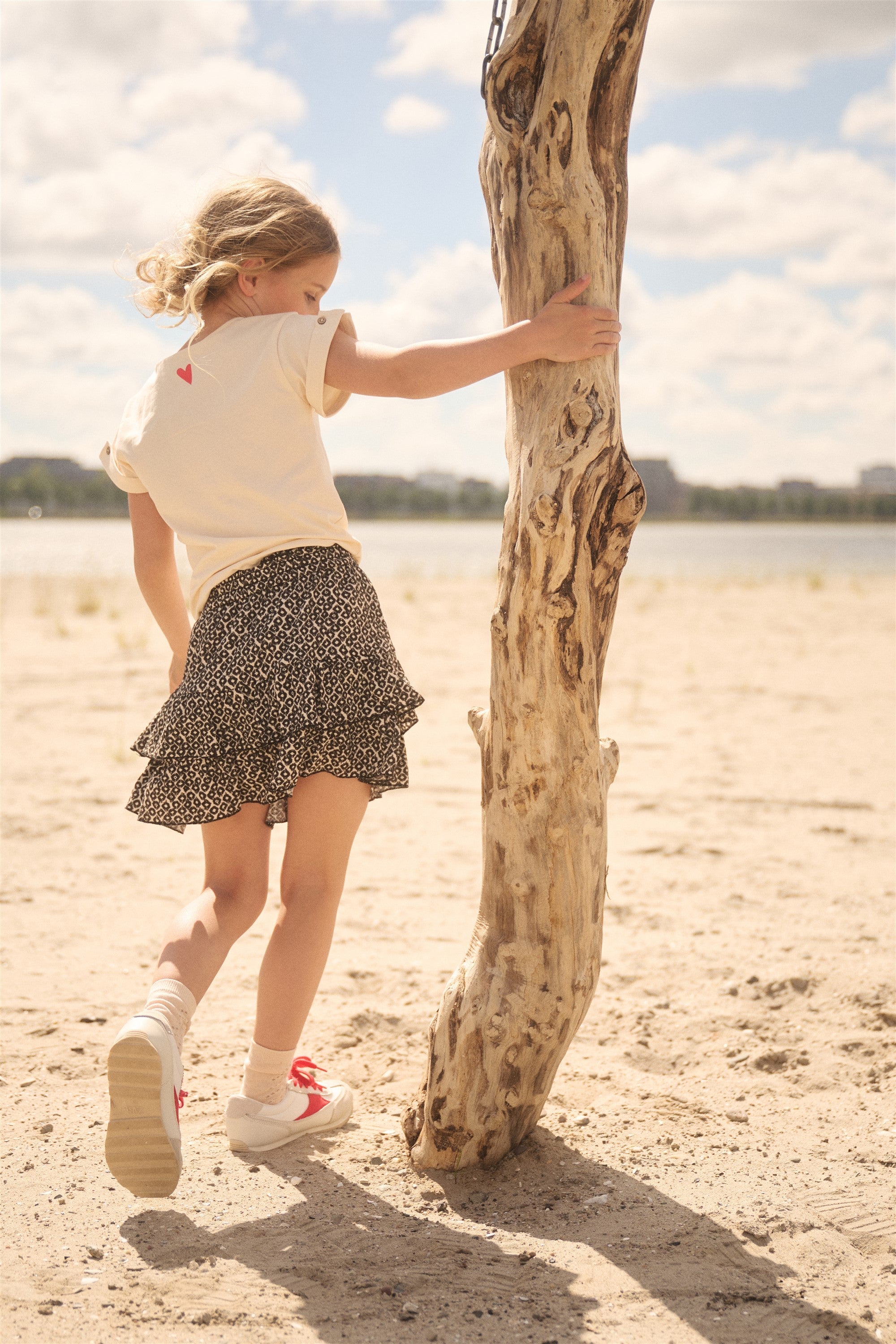 NoNo Naia Skirt Black/White