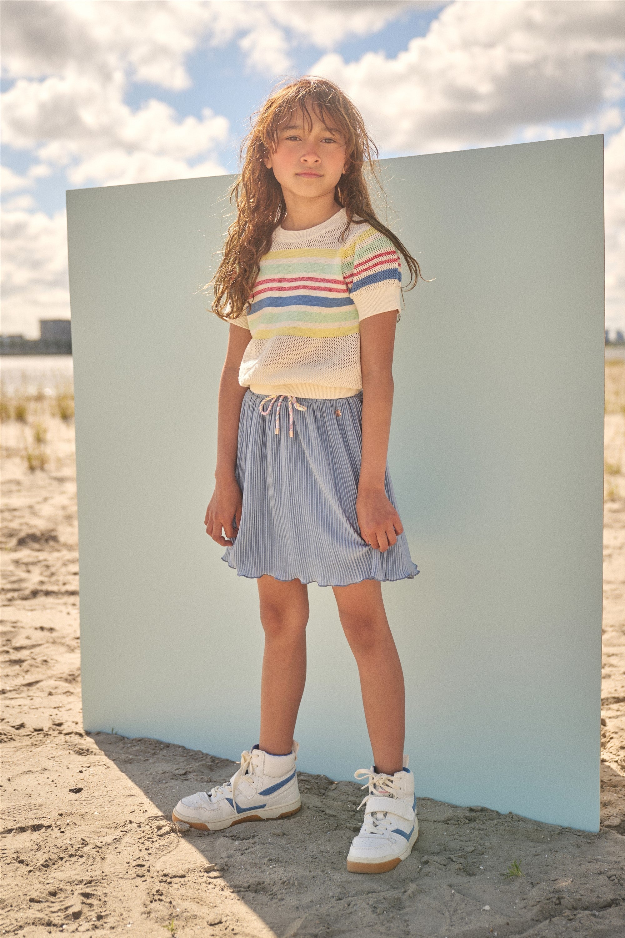 NoNo Norah Skirt Denim Blue