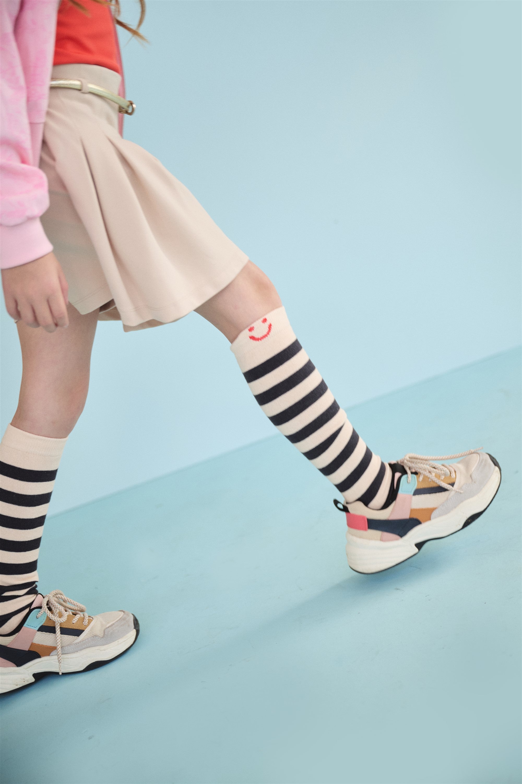 NoNo Riley Long Sock Ivory