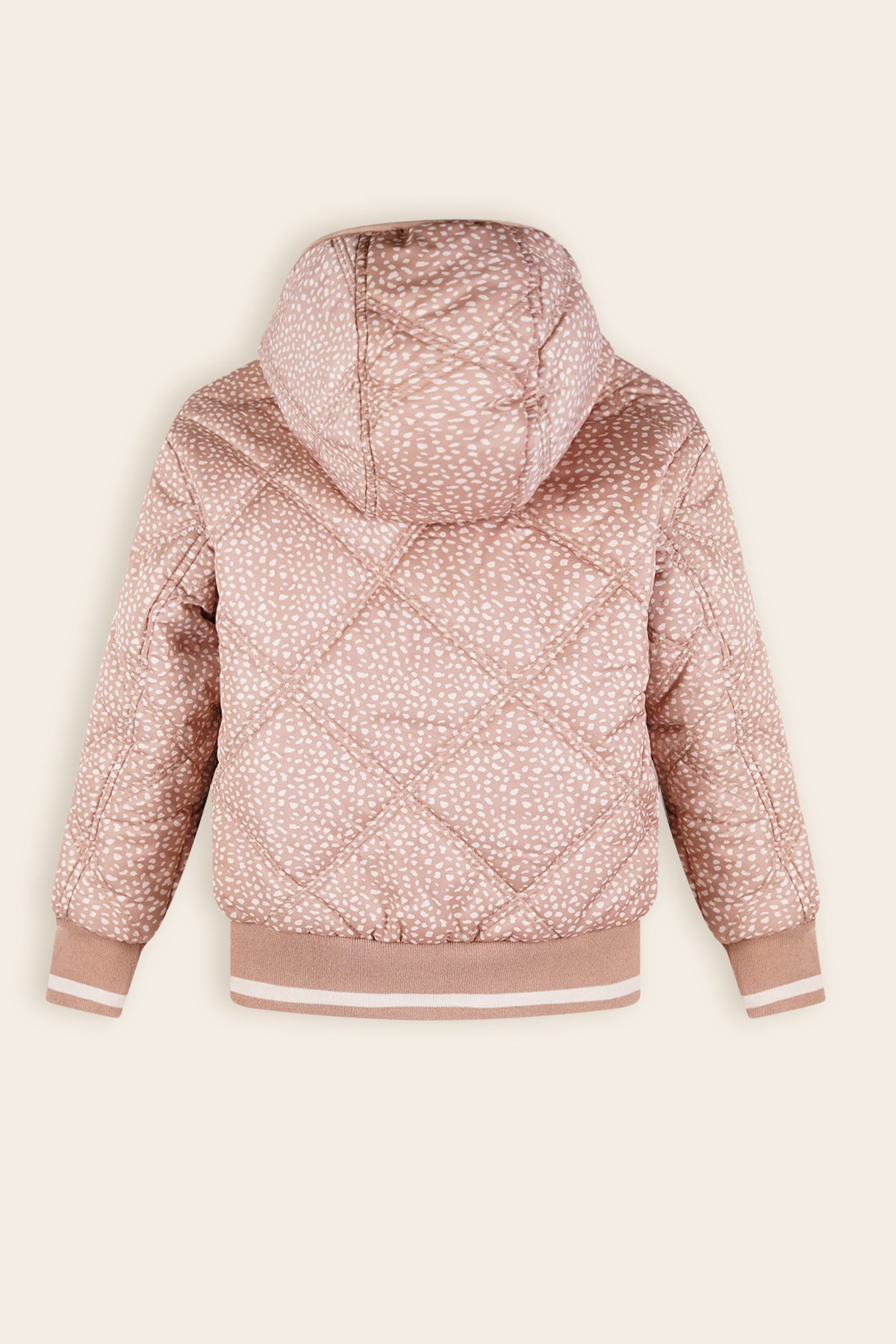 NoNo Bomby Reversible Winterjas Ivoor