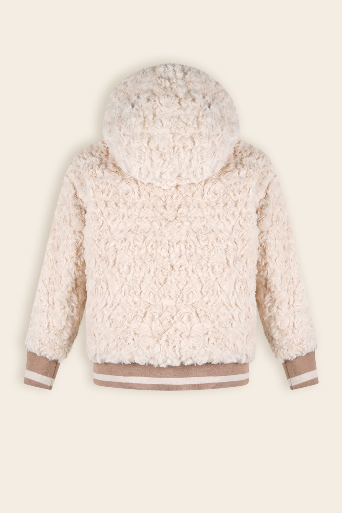 NoNo Bomby Reversible Winterjas Ivoor