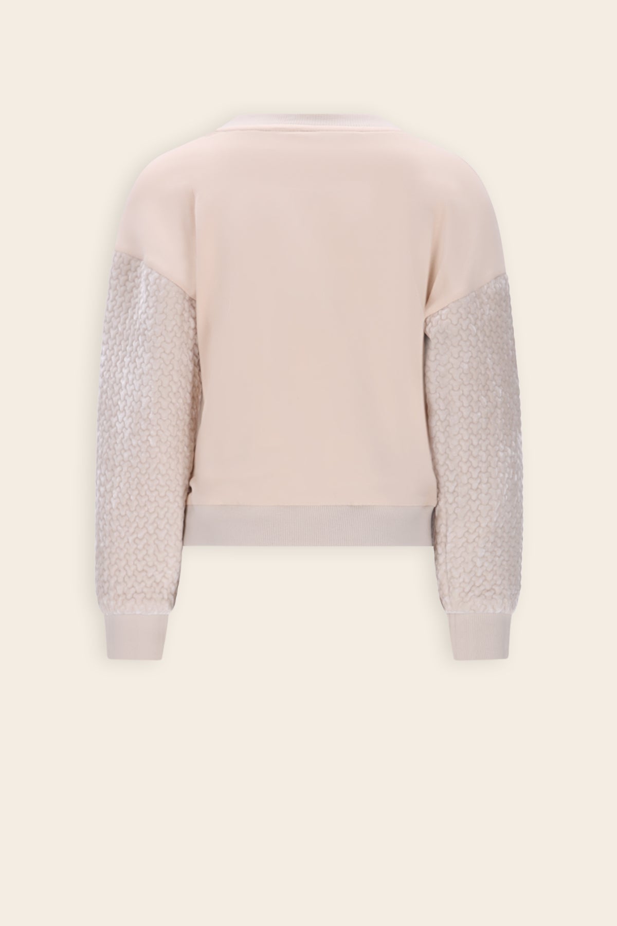 NoNo Konono Sweater Velvet Ivoor