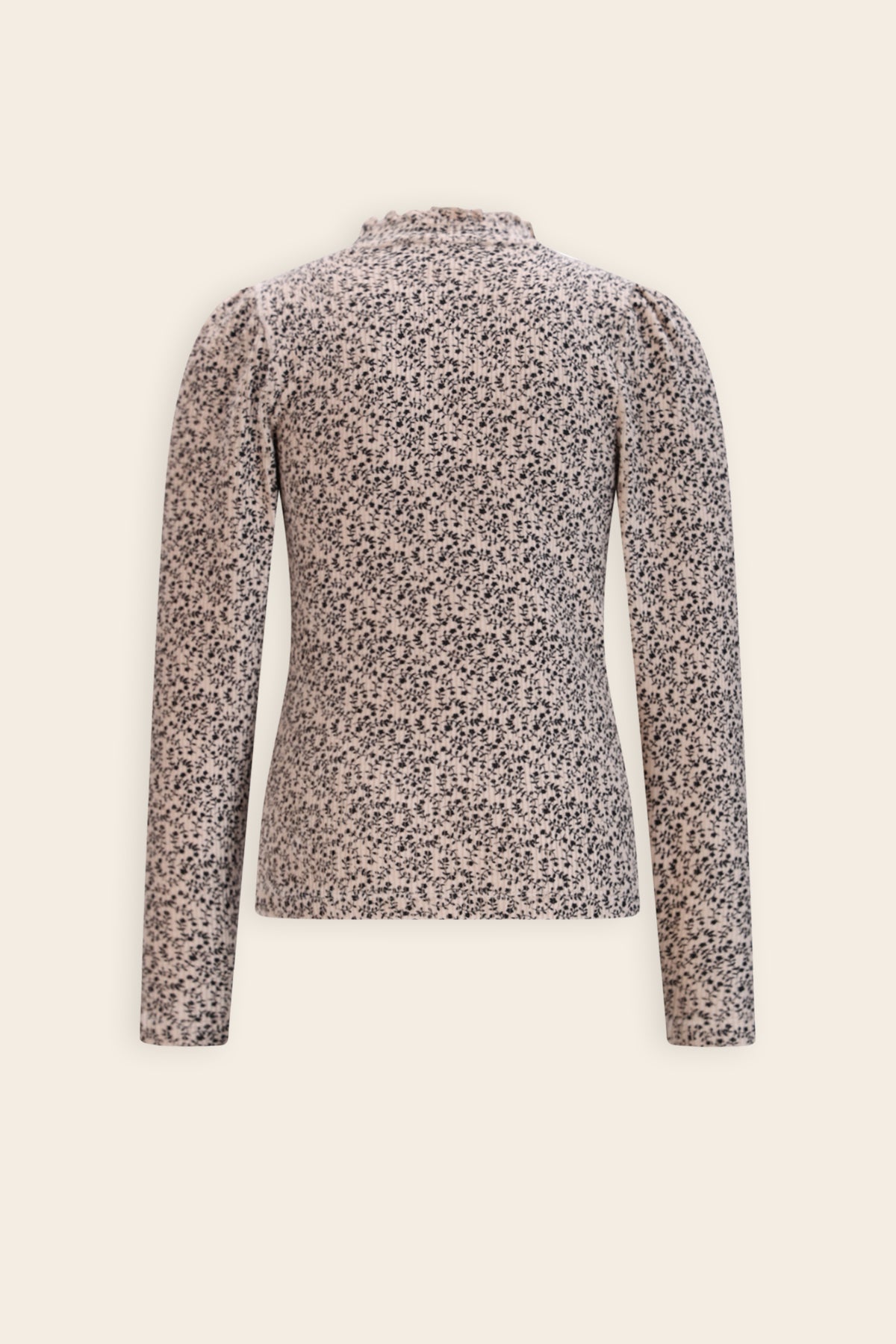 NoNo Koss RibJersey Top Ivoor