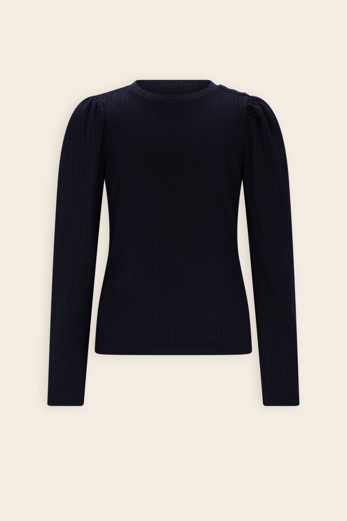 NoNo Kiva Fancy Top Donkerblauw