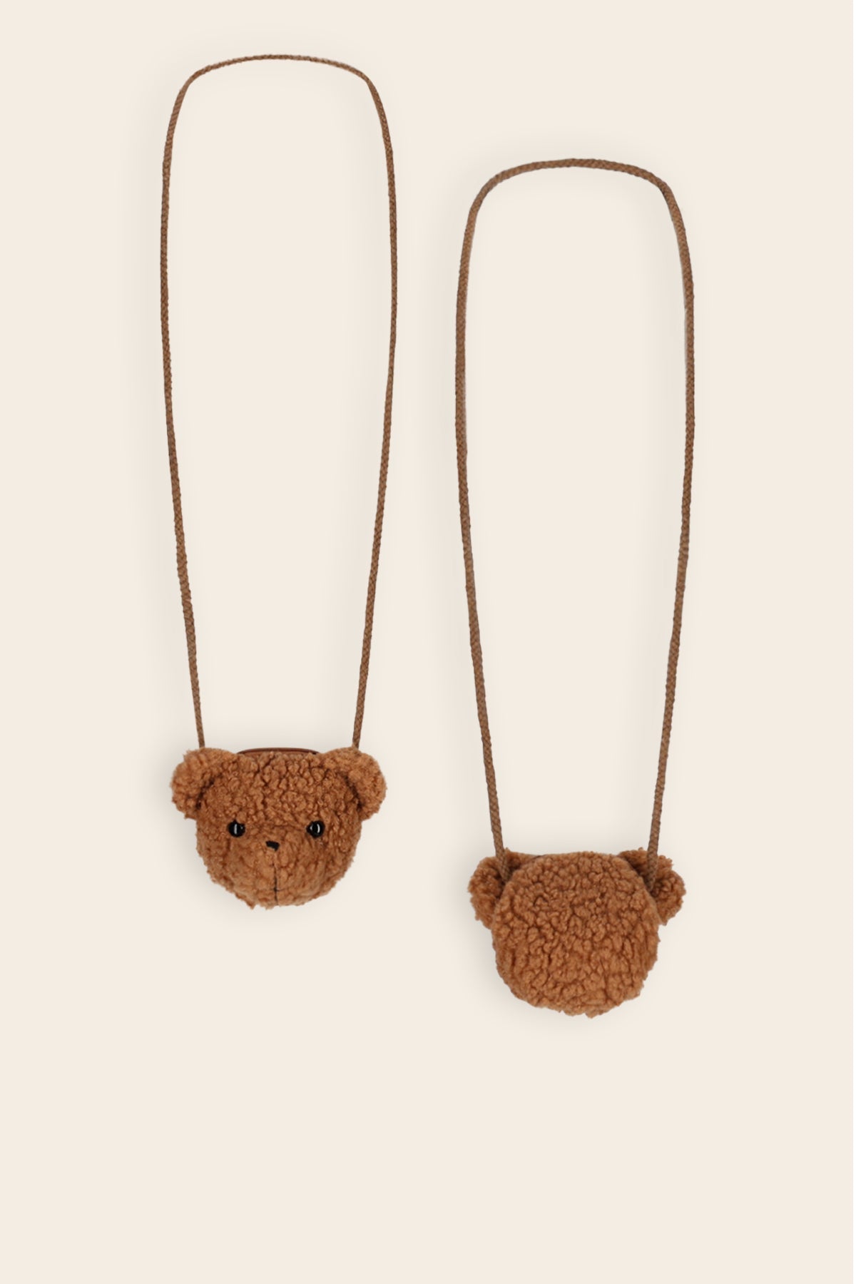 NoNo Beary Beer Tasje Taupe