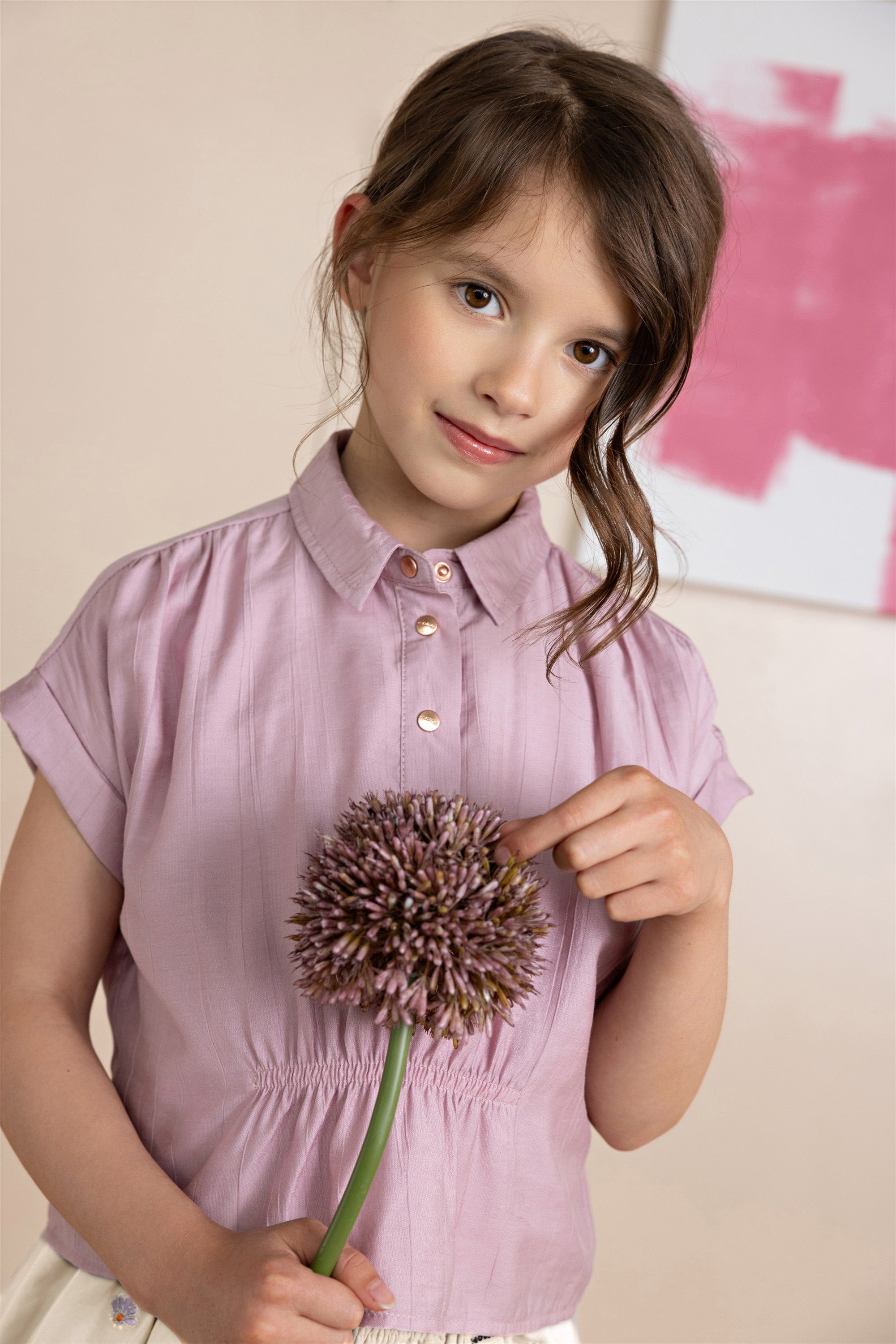 NoNo Tammy Blouse Roze