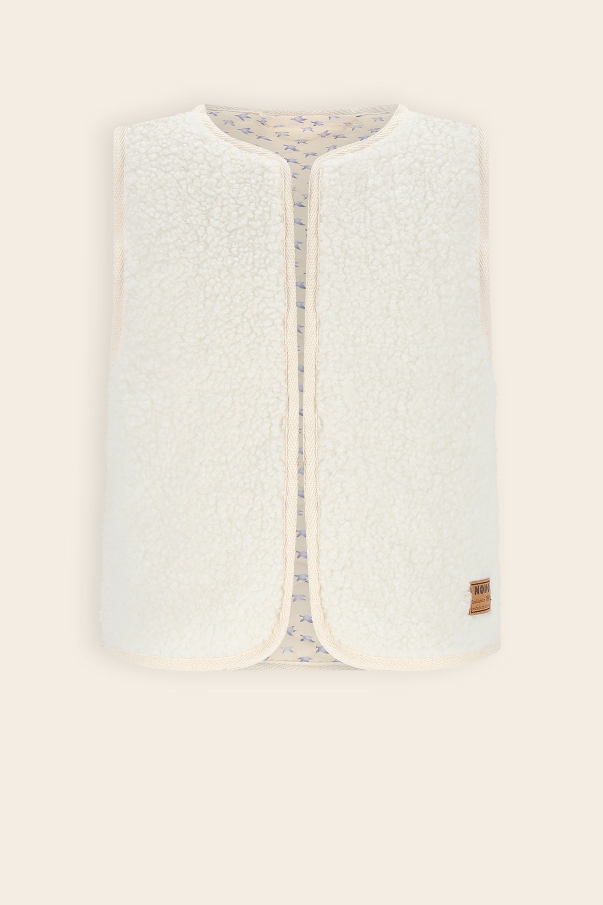 NoNo Katya Omkeerbaar Gilet Ivoor