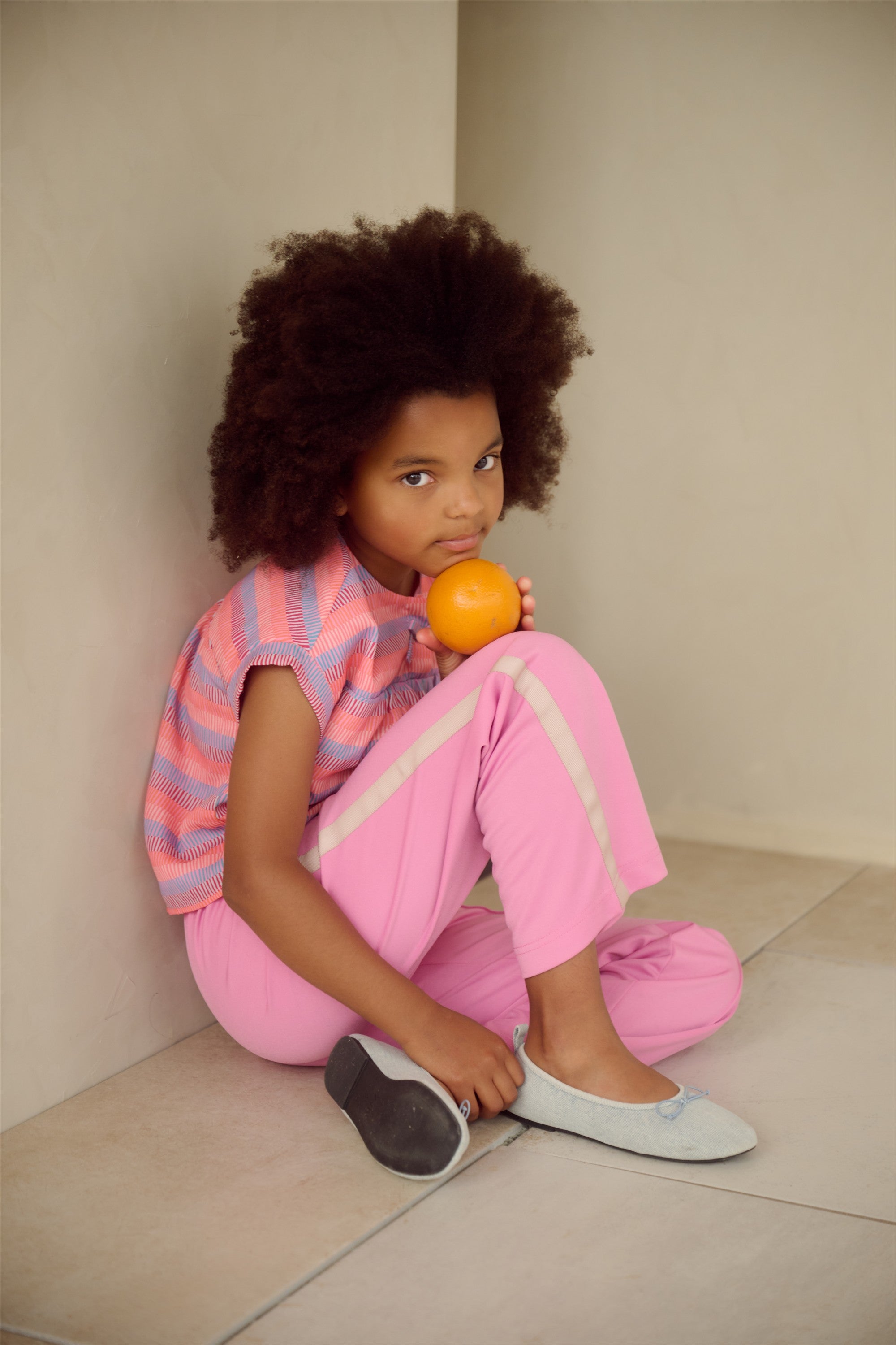 NoNo Tammy Geprinte Blouse Roze