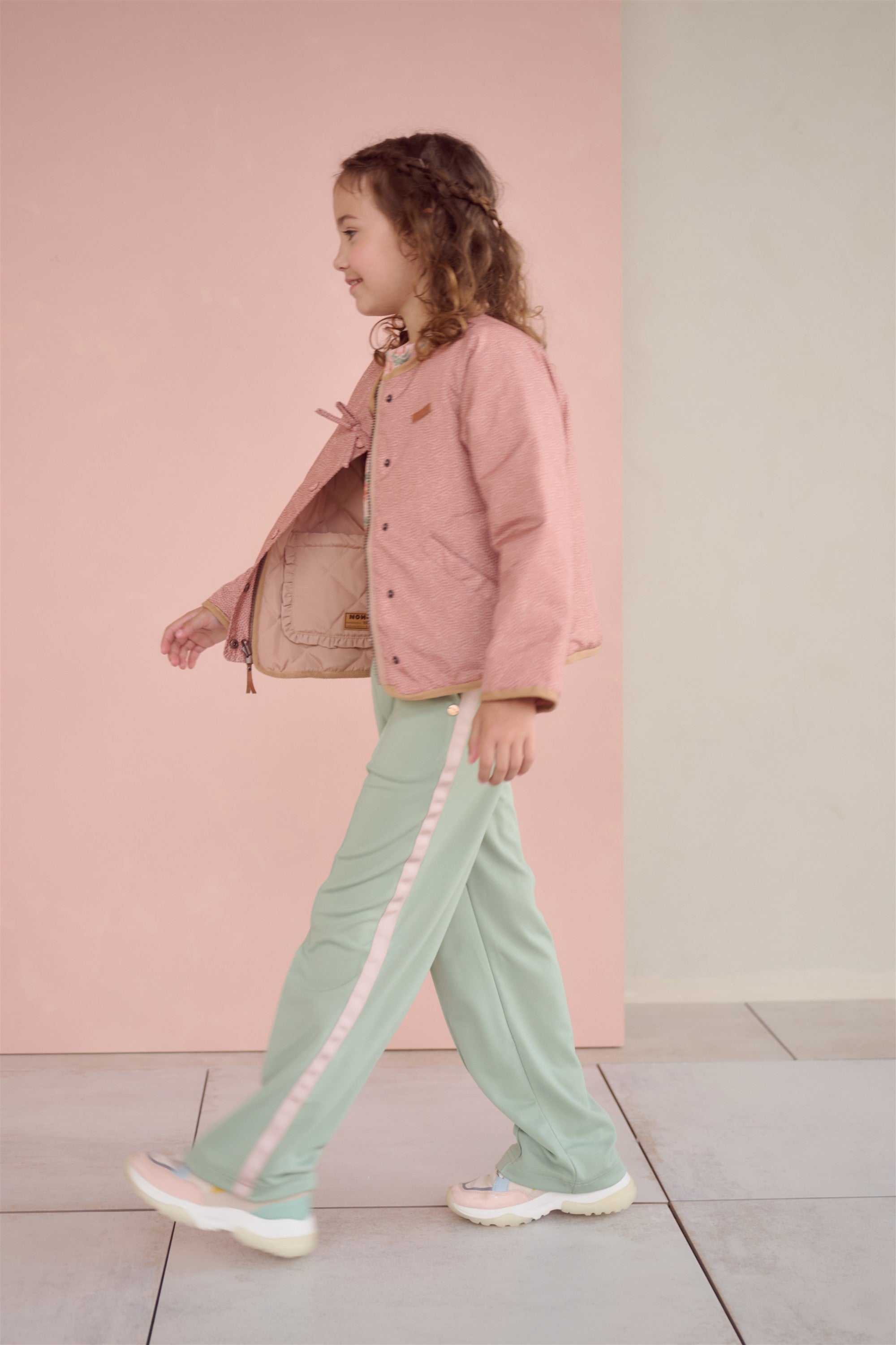 NoNo Sayla Wijde Broek Groen