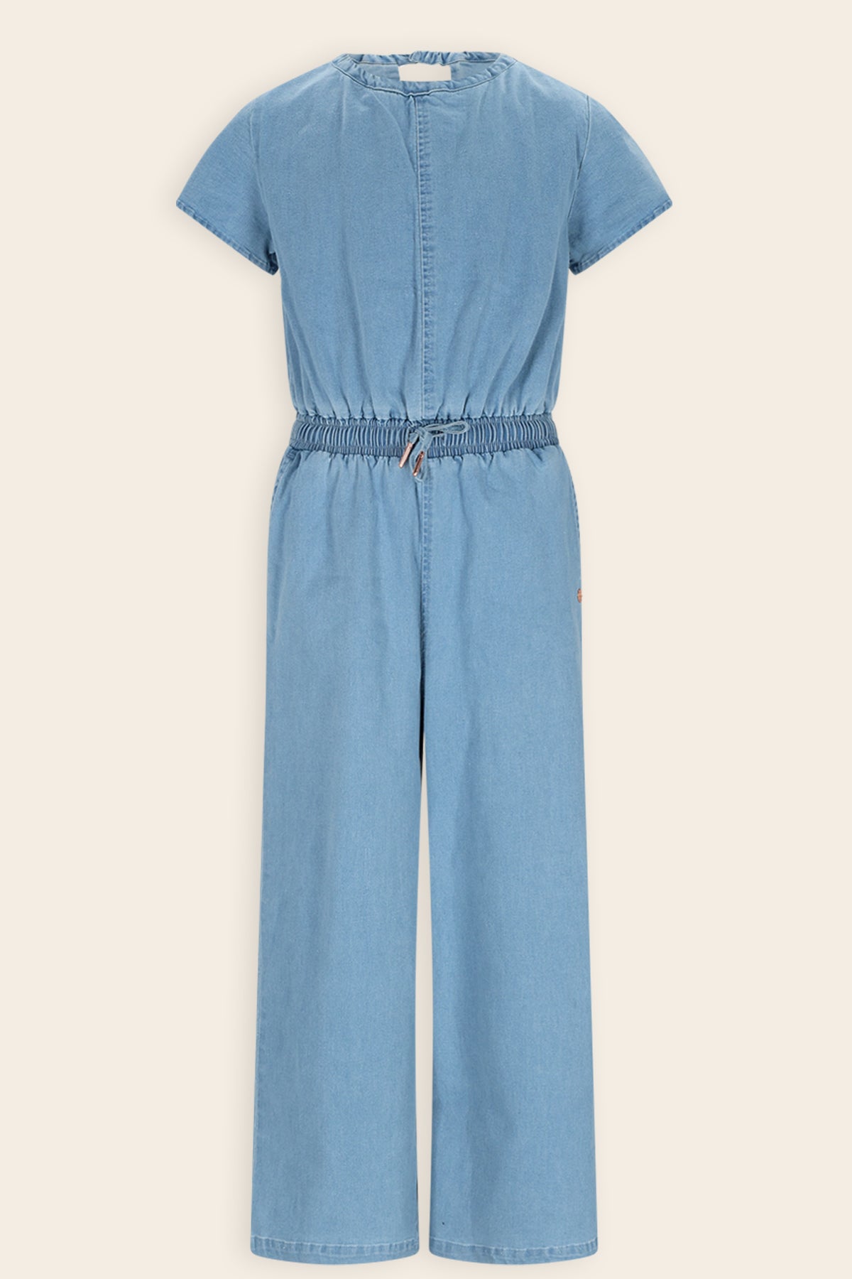 NoNo Syd Denim Jumpsuit Blauw