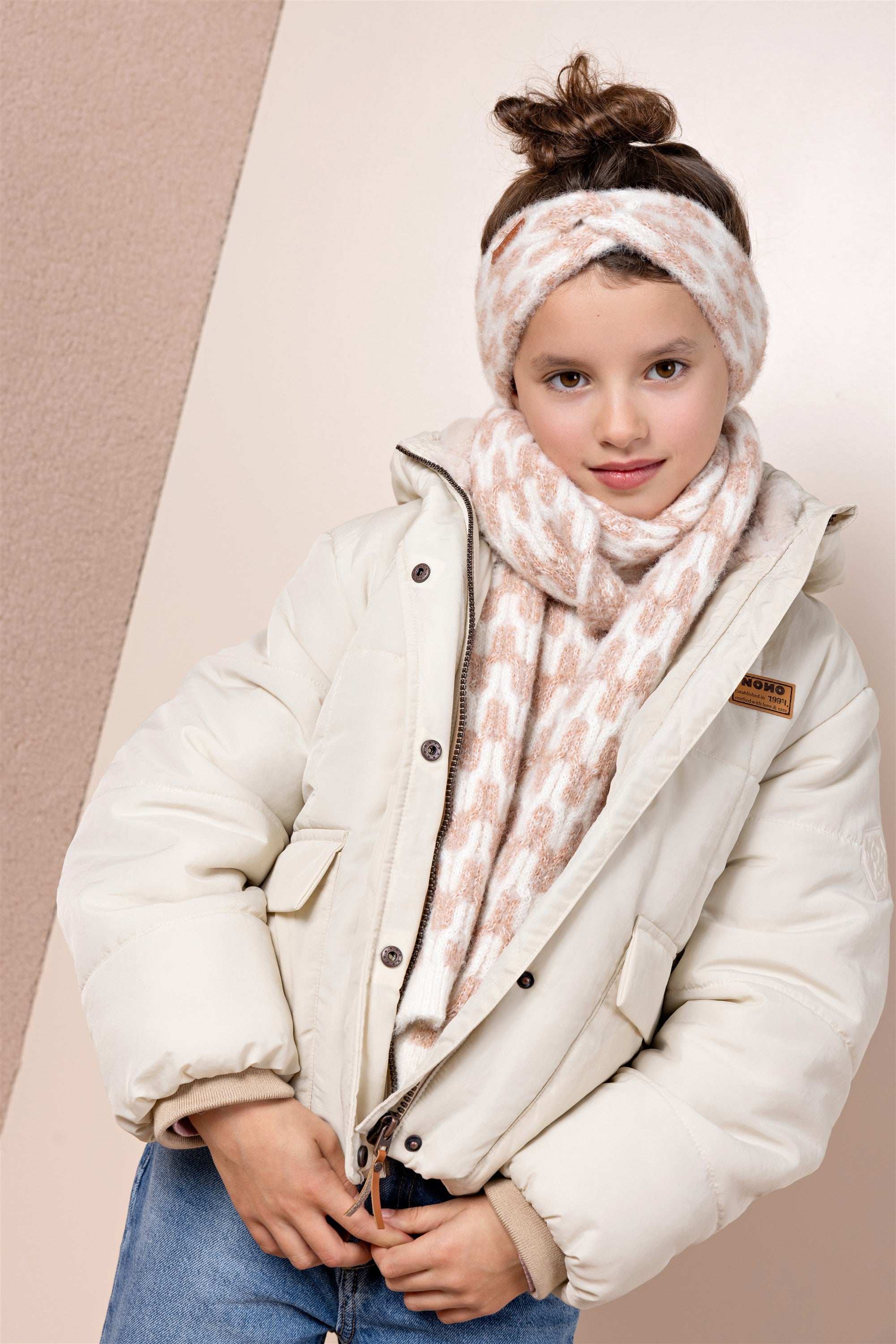 NoNo Backy WinterJas Wit