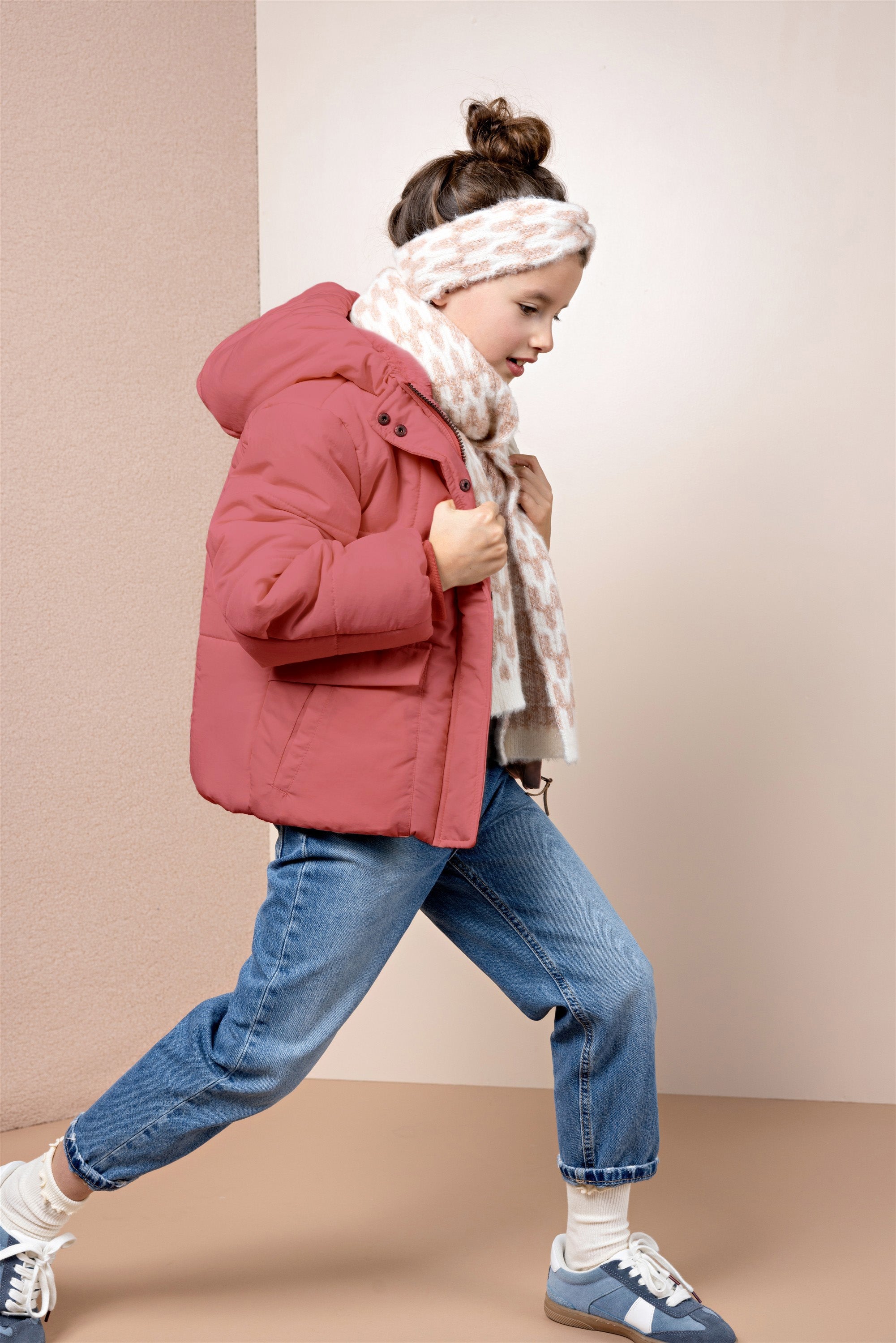 NoNo Backy WinterJas Roze