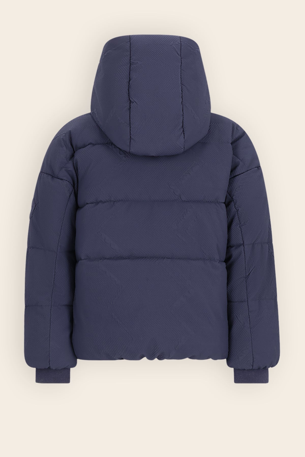 NoNo Beau Winterjas Wijde Fit Donkerblauw