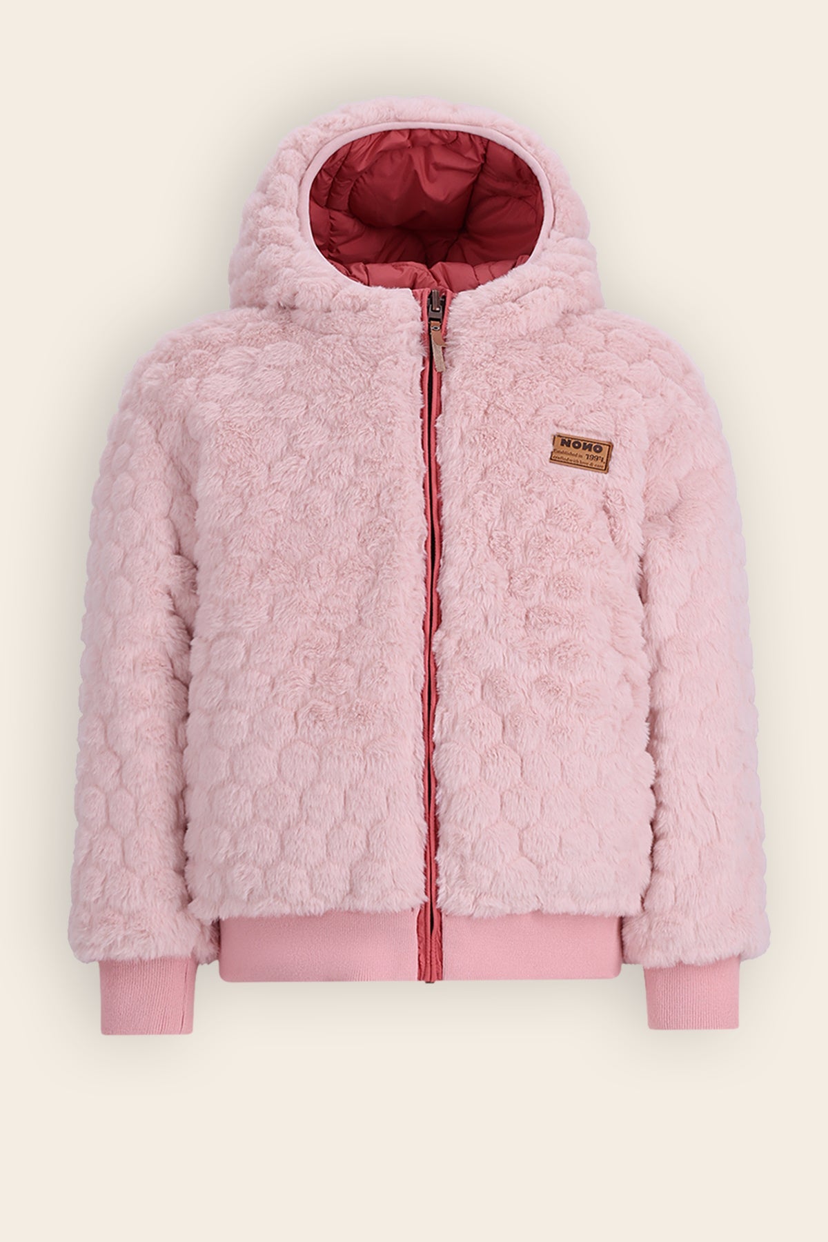NoNo Bomby Reversible Bomberjas Roze