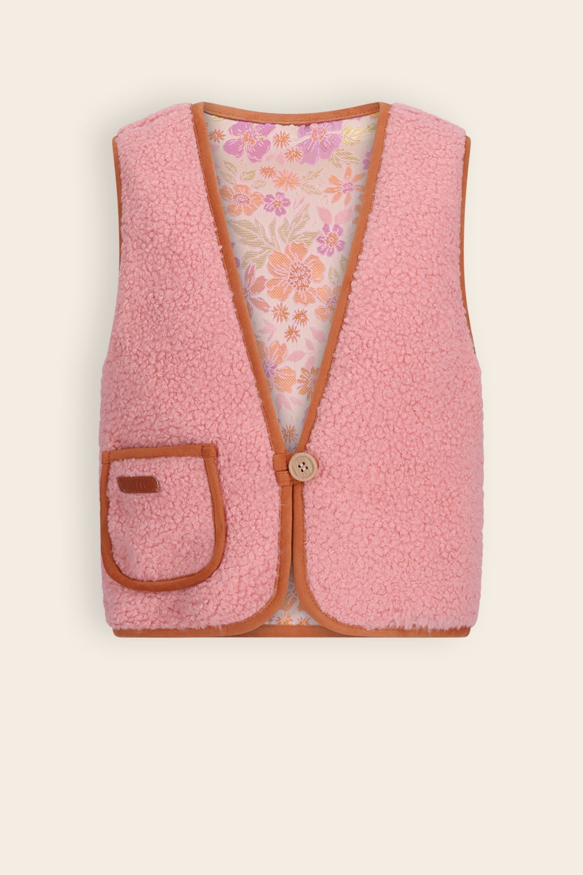 NoNo Kadi Reversible Gilet Oranje
