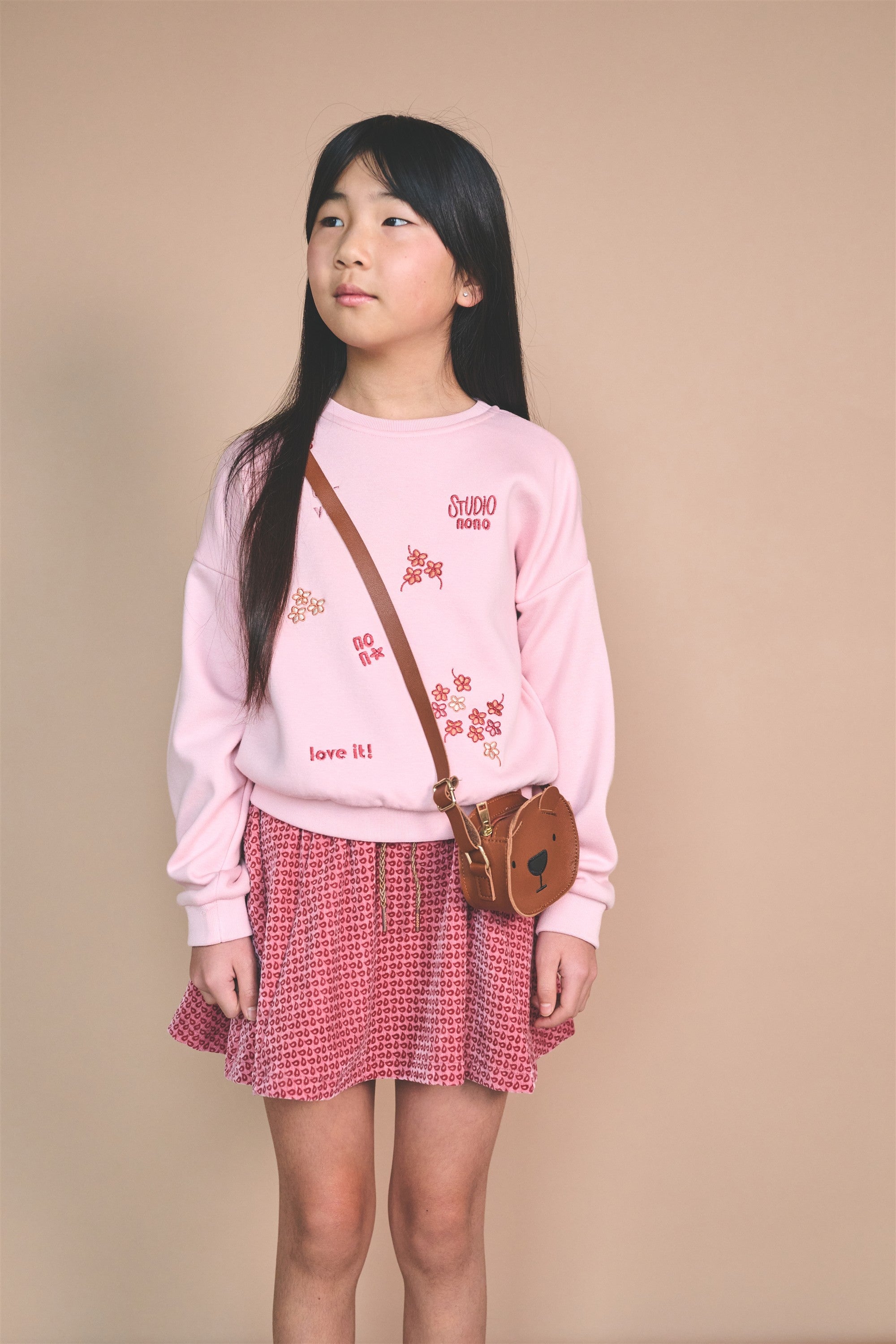 NoNo Konono Zachte Sweater Roze