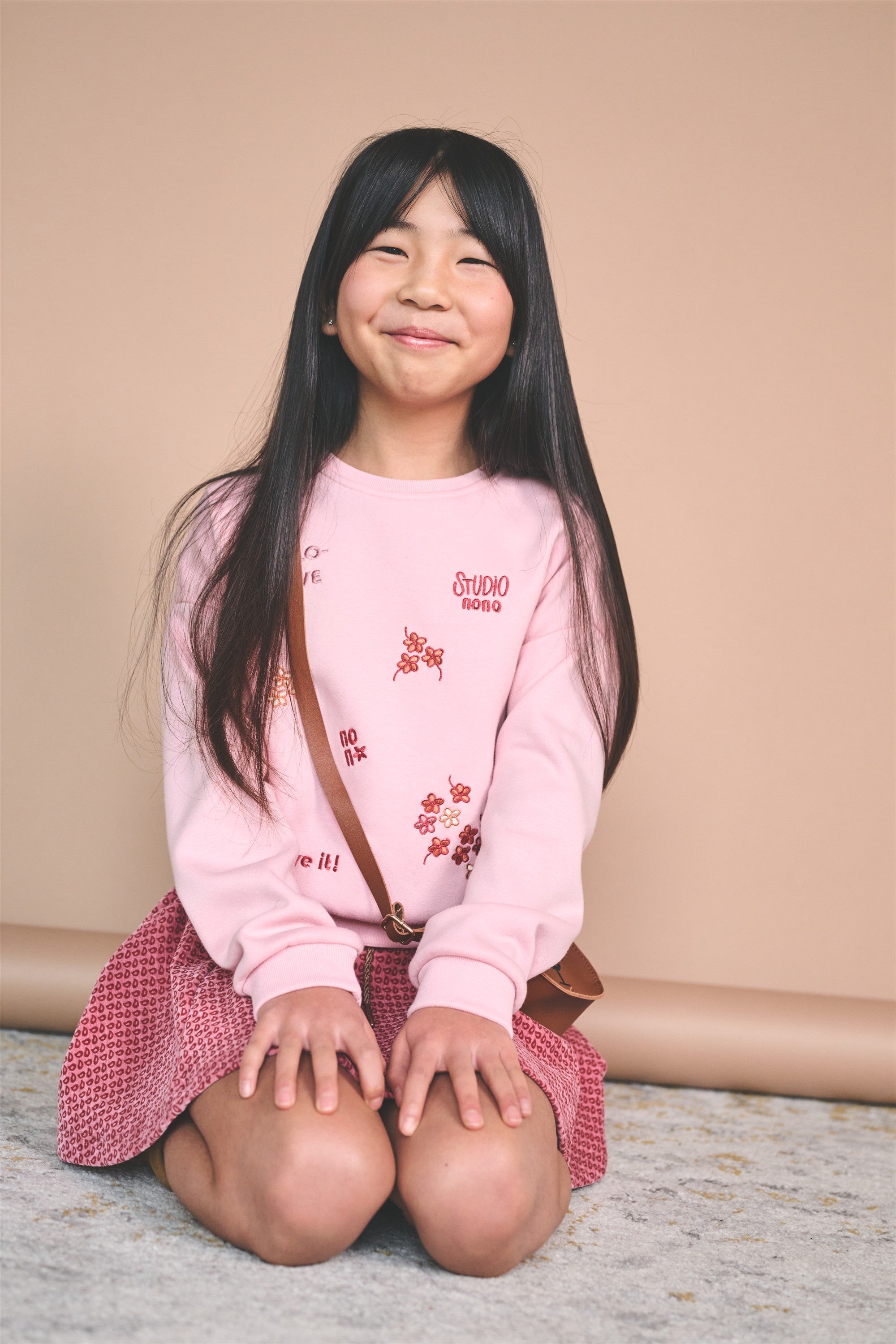 NoNo Konono Zachte Sweater Roze
