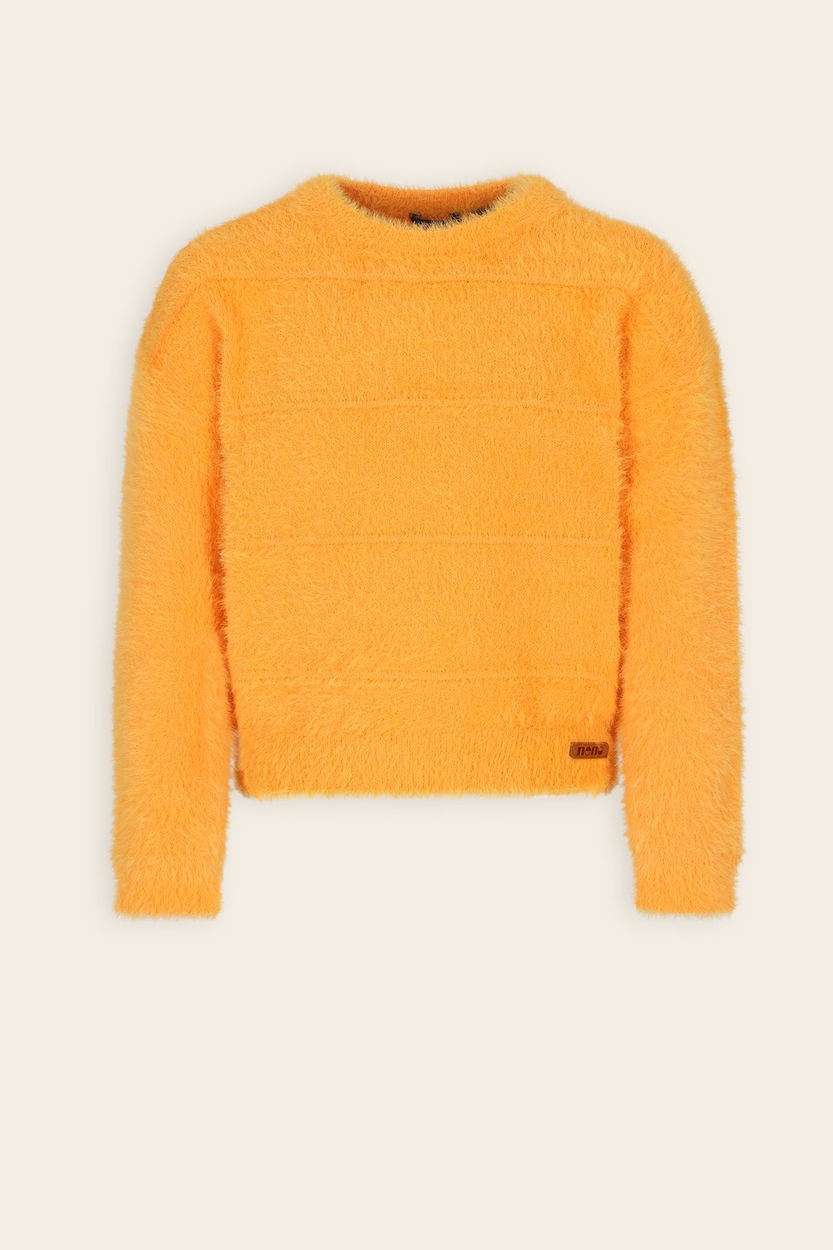 NoNo Keson Zachte Gebreide Trui Oranje