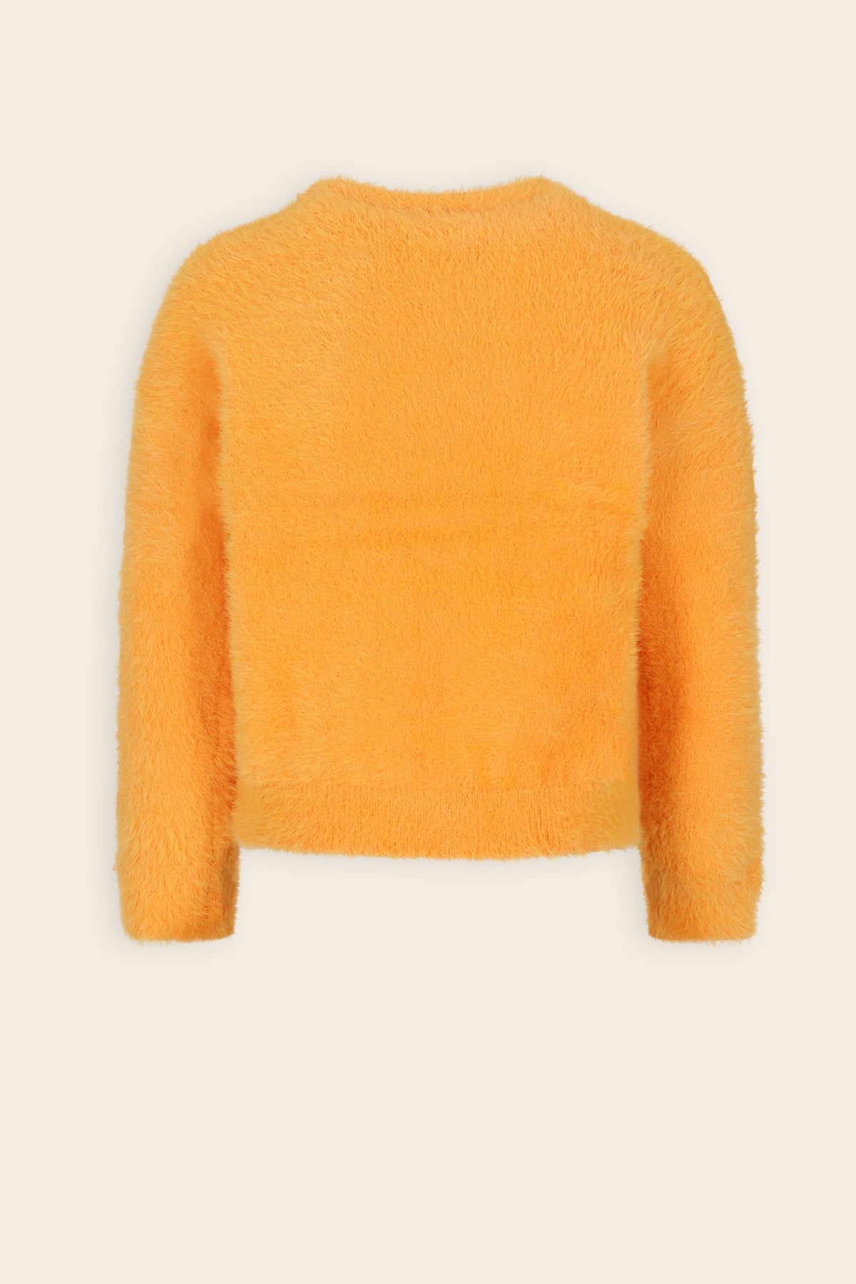 NoNo Keson Zachte Gebreide Trui Oranje