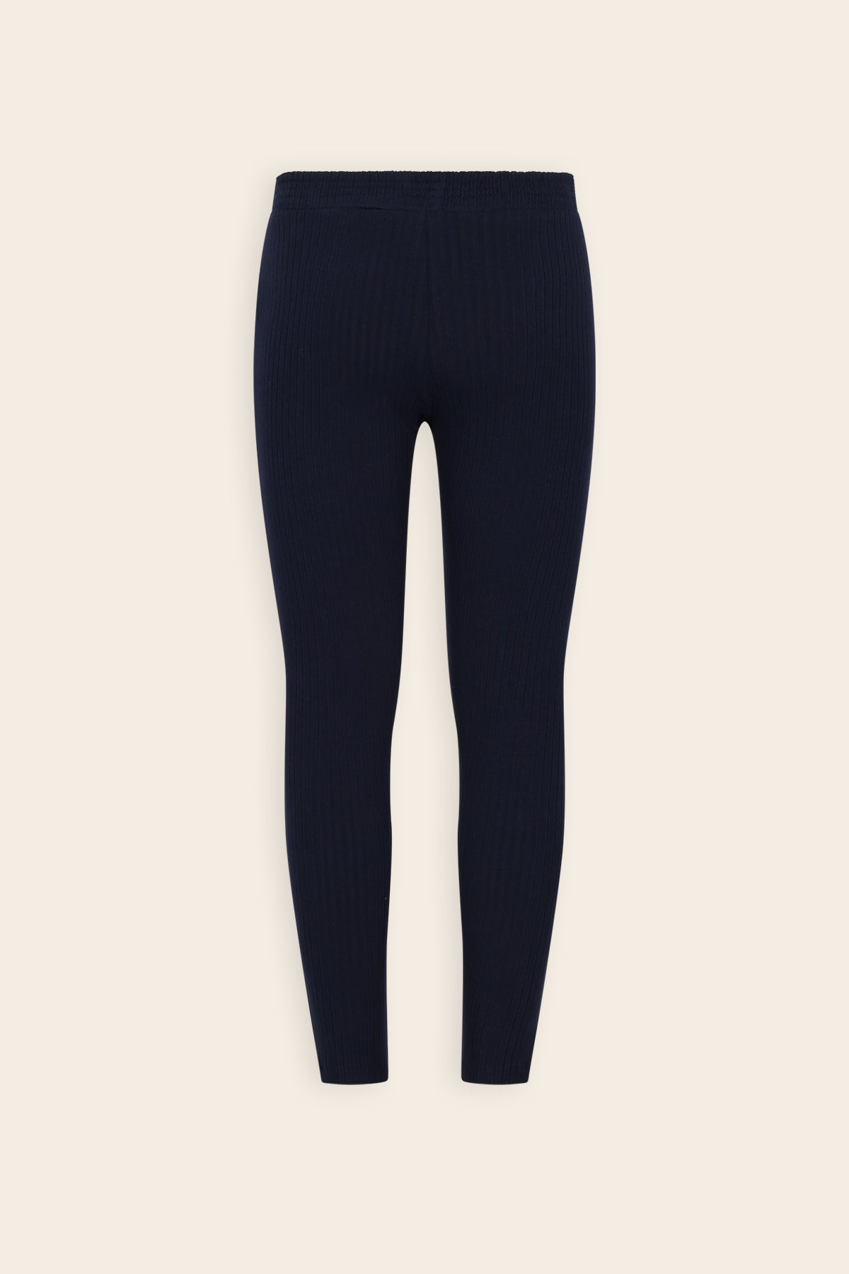 NoNo Sole Rib Jersey Legging Donkerblauw