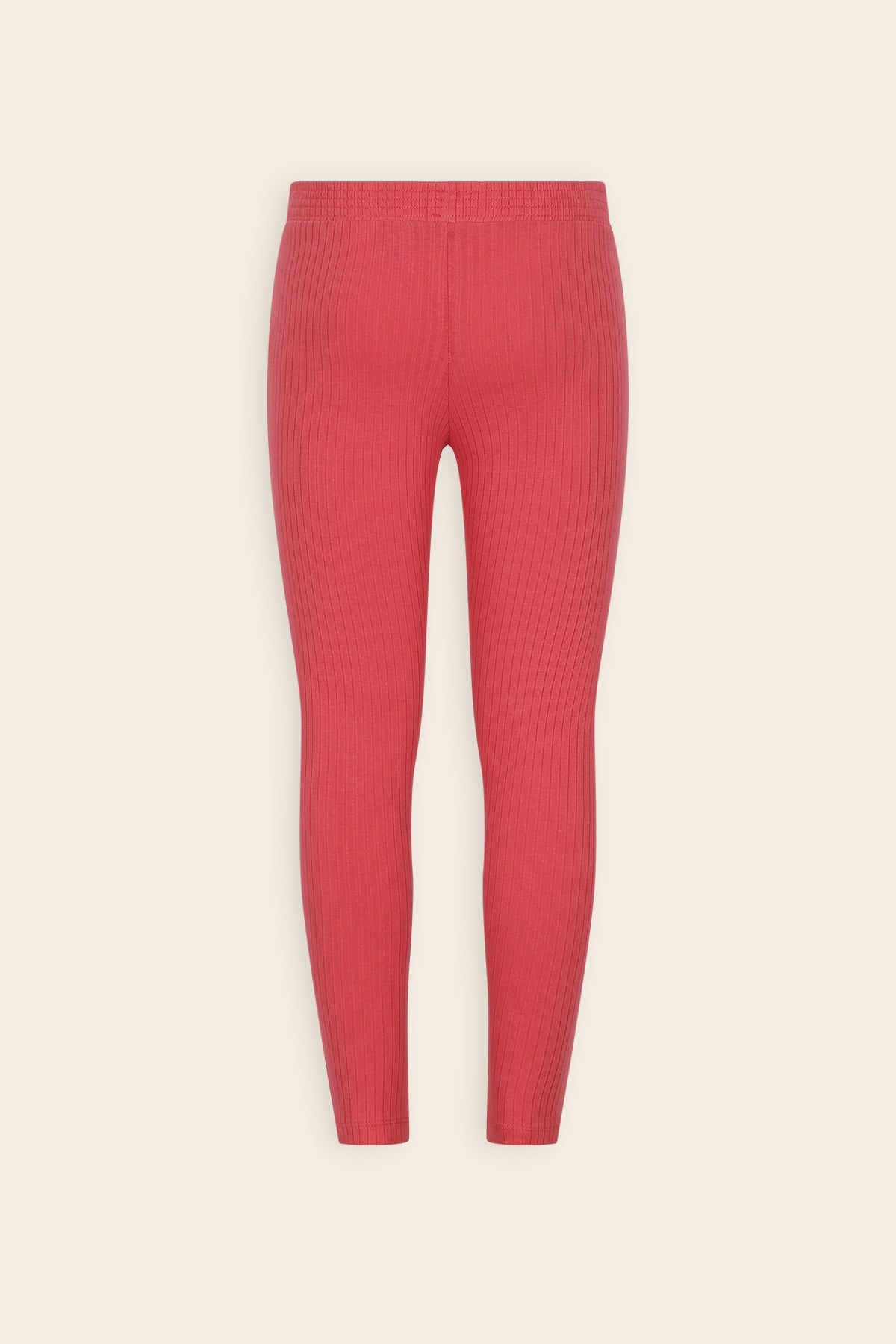 NoNo Sole Rib Jersey Legging Rood