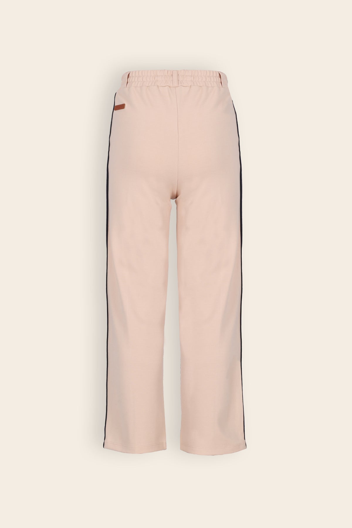 NoNo Sayla Wijde Broek Interlock Zand