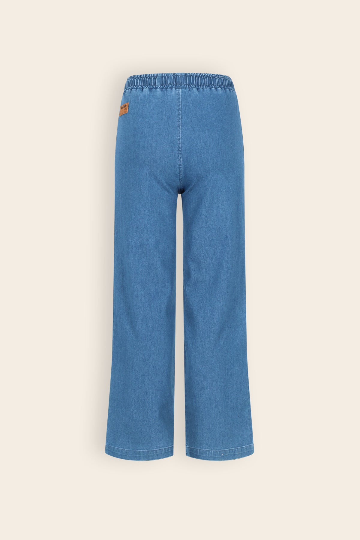NoNo Sue Wijde Denim Broek Denimblauw