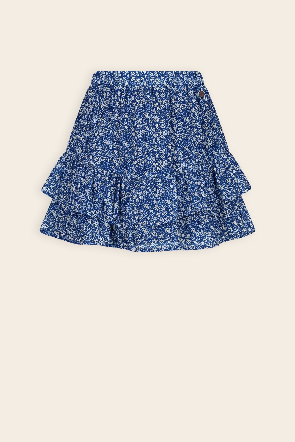 NoNo Naia Rok Japanse Bloemenprint Blauw