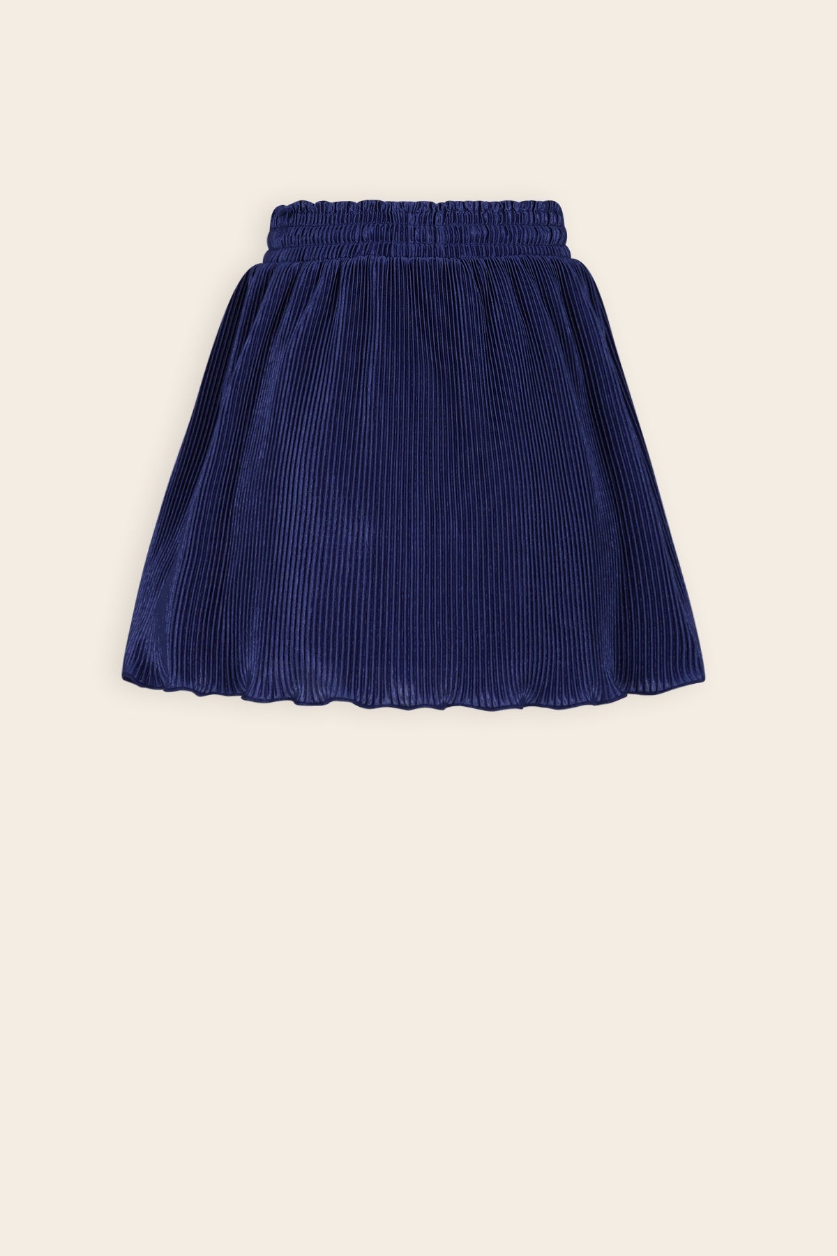 NoNo Nele Plissee Rok Blauw