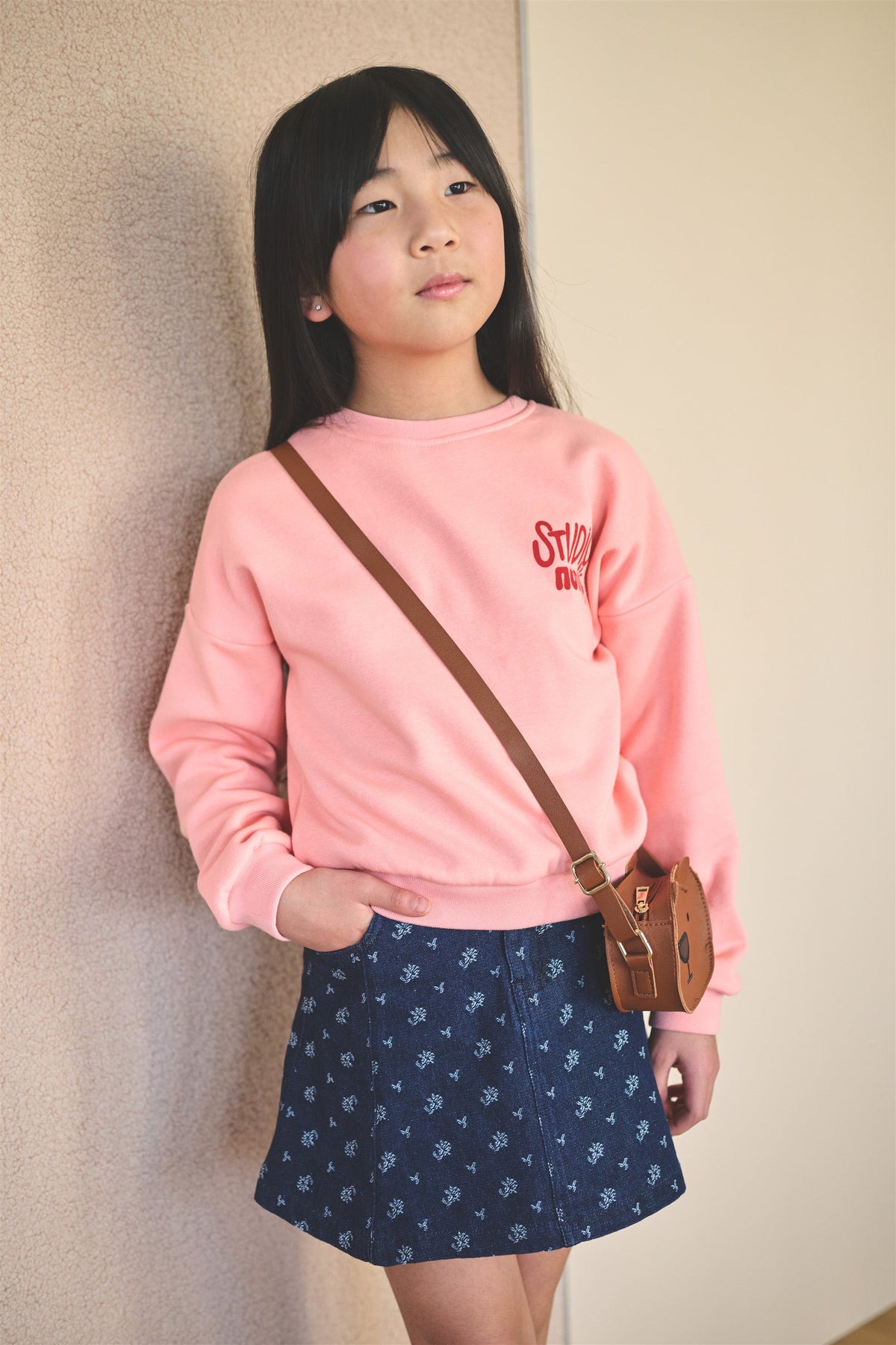 NoNo Konono Zachte Sweater Peach