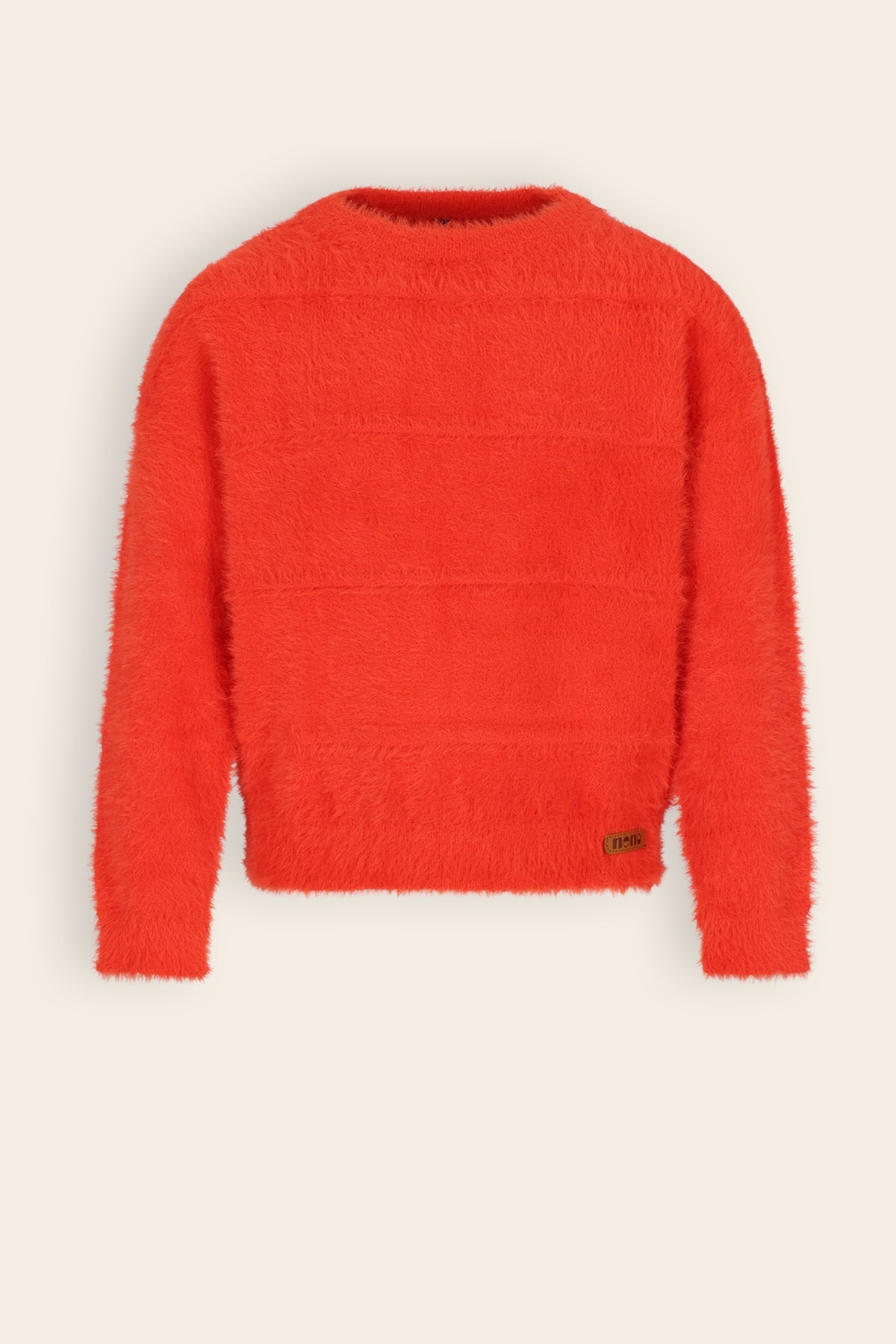 NoNo Keson Zachte Gebreide Trui Rood