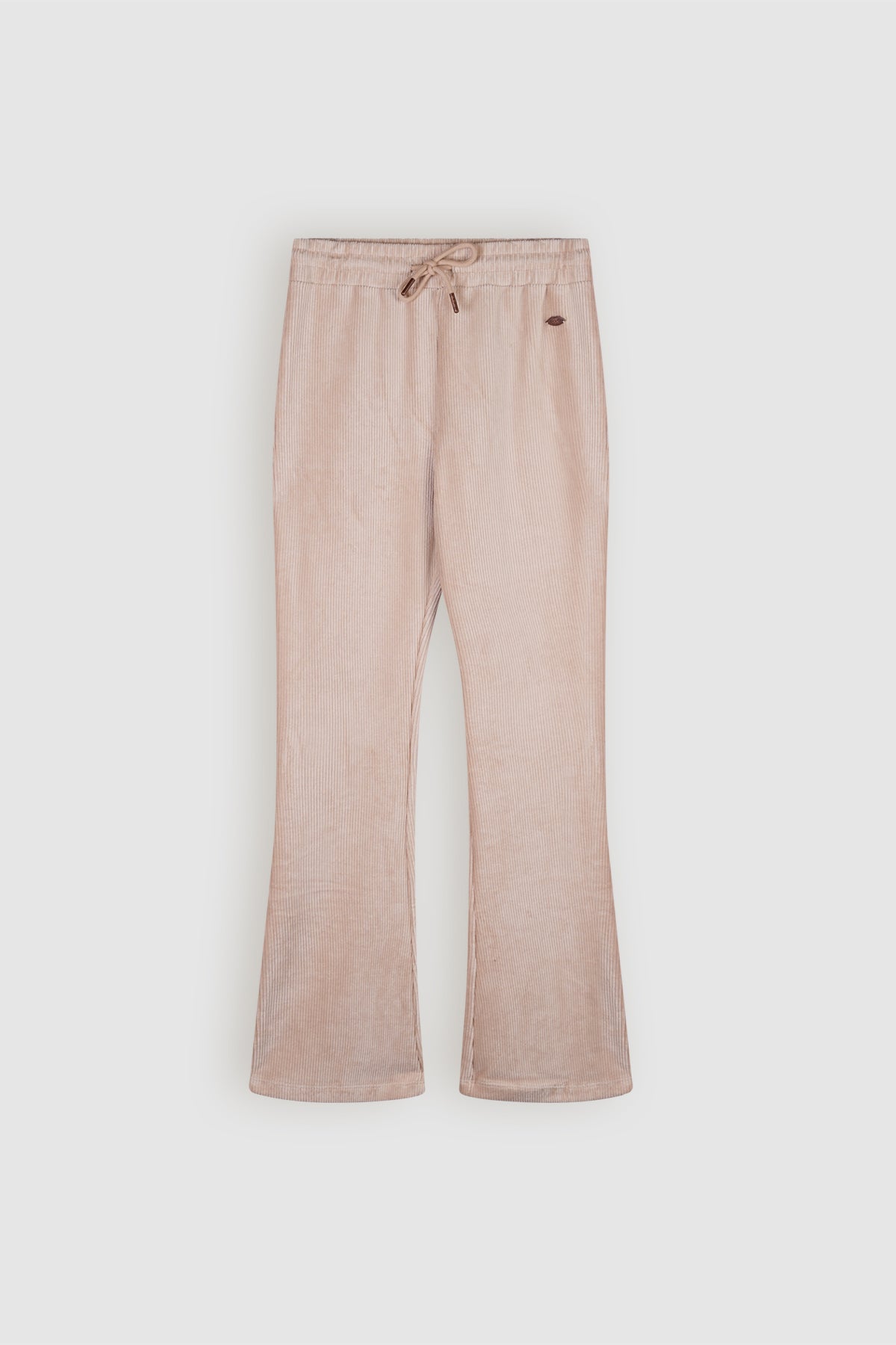 Sady Velvet Rib Flared Broek Ivoor