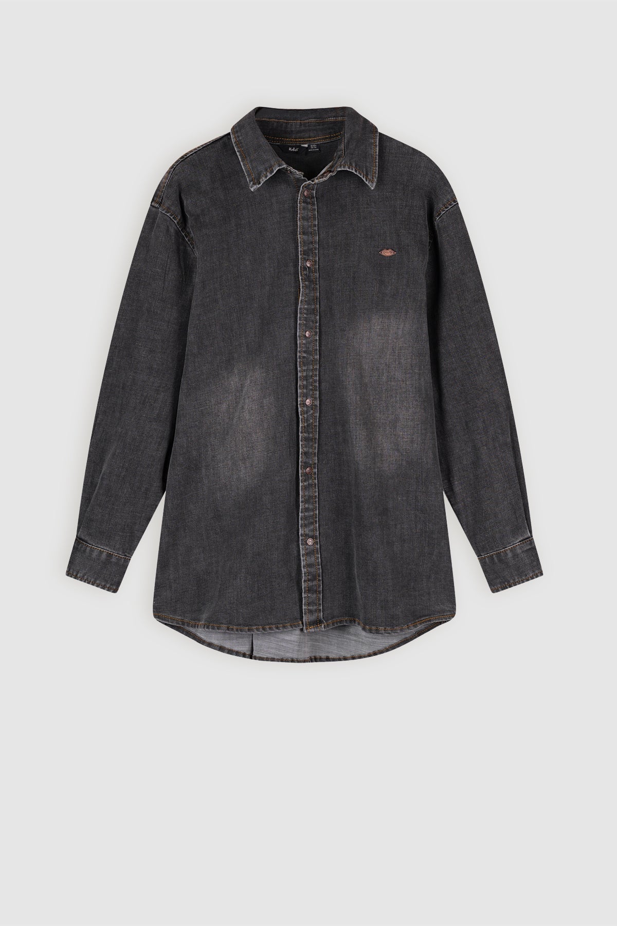 Timmy Denim Blouse Zwart