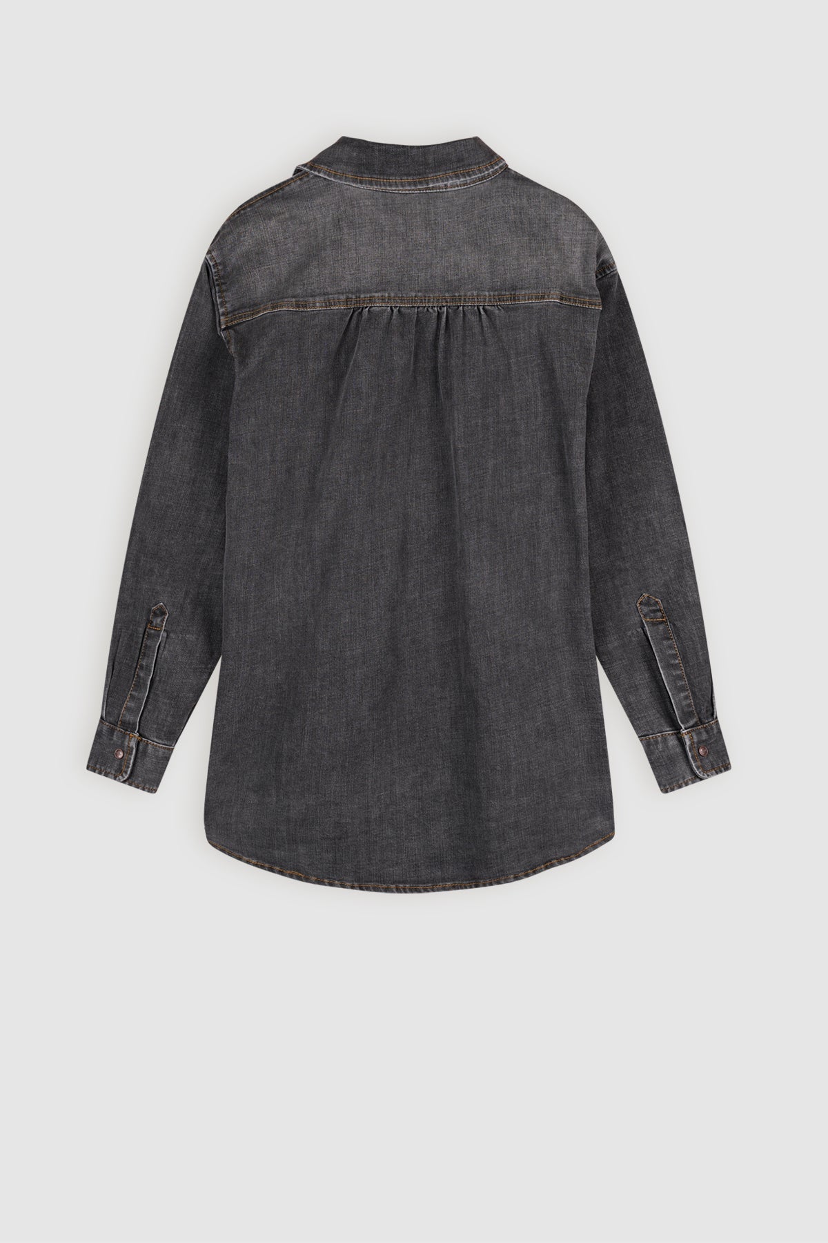 Timmy Denim Blouse Zwart