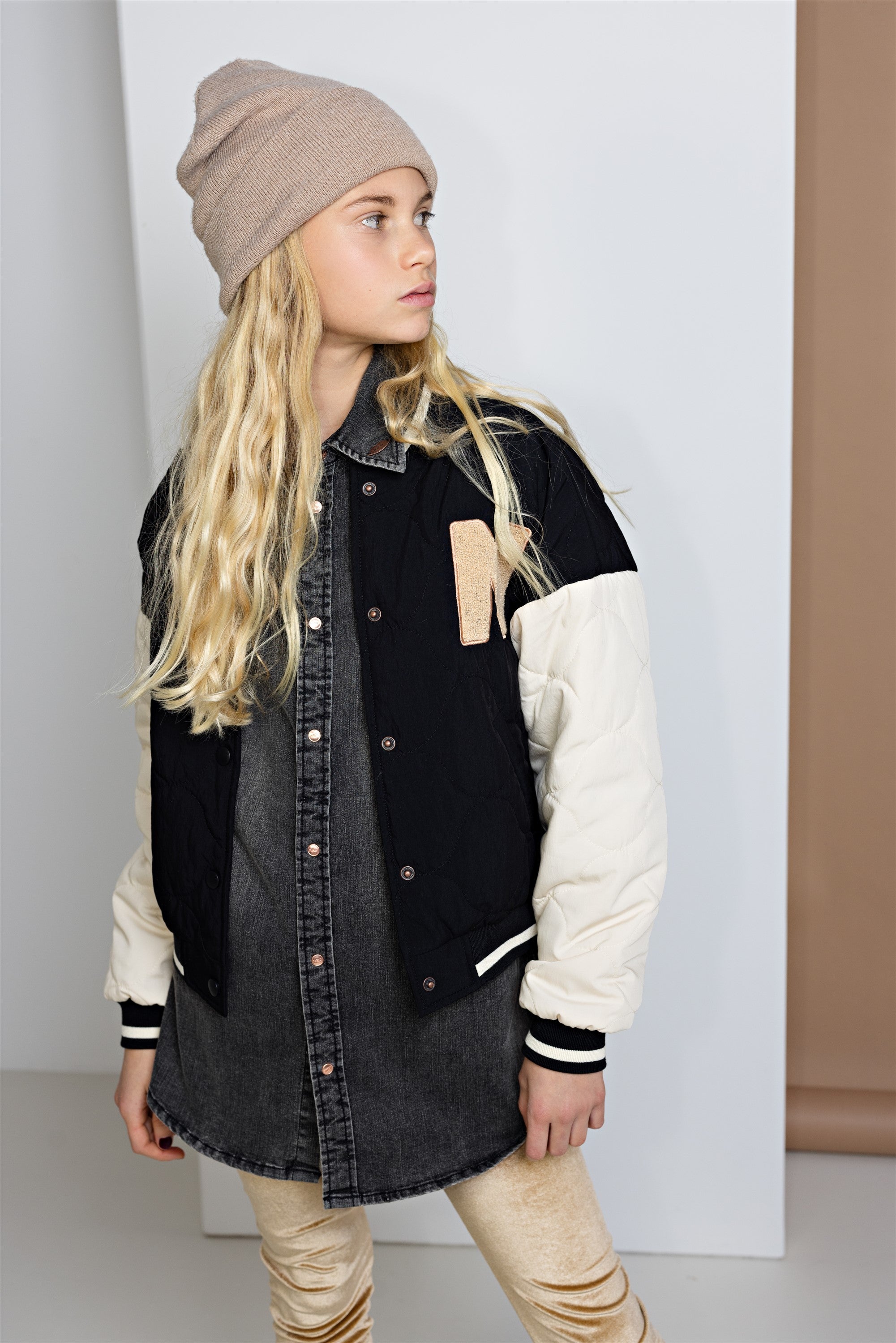 Timmy Denim Blouse Zwart