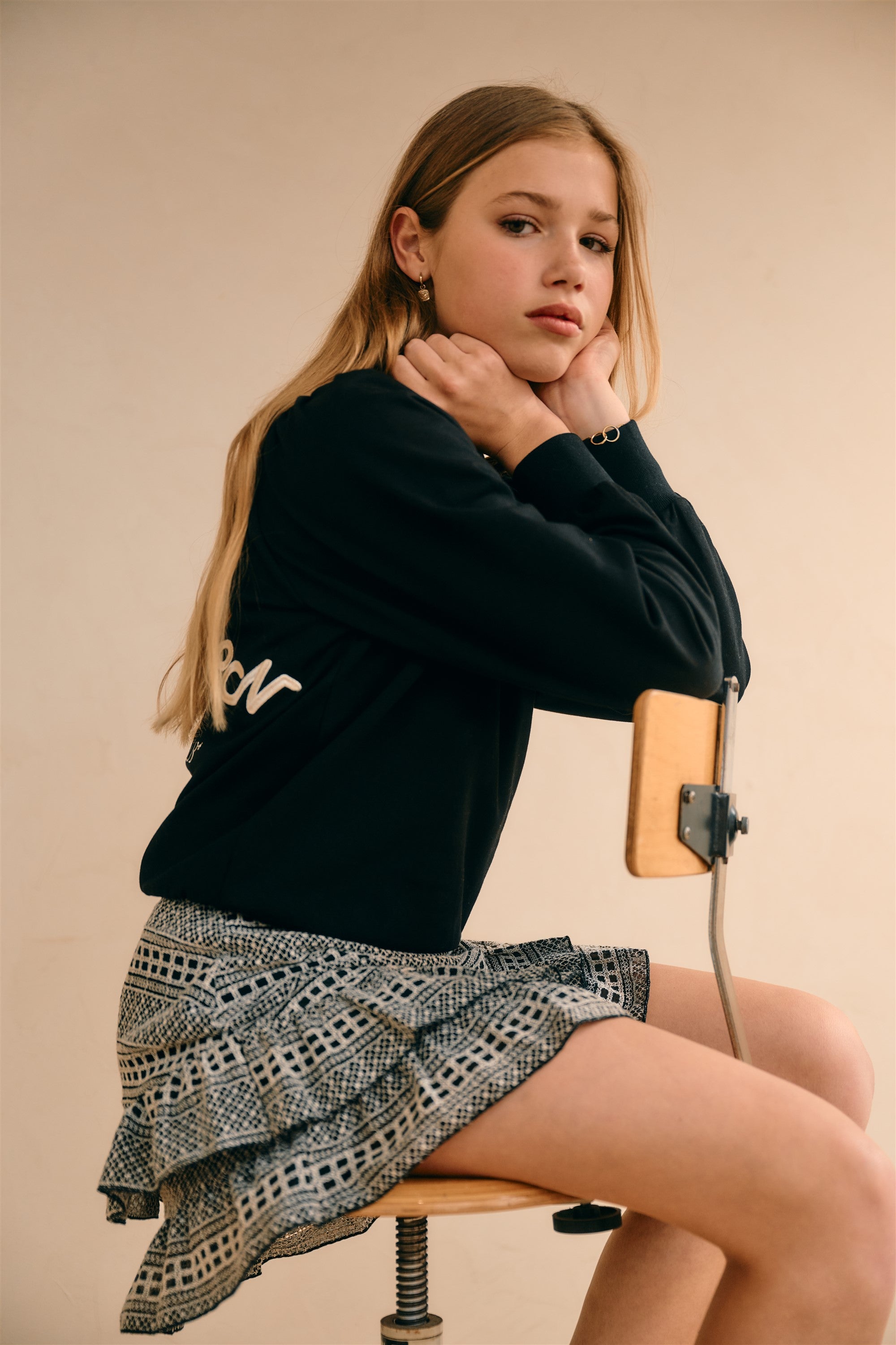 NoBell' Kaila Sweater Zwart