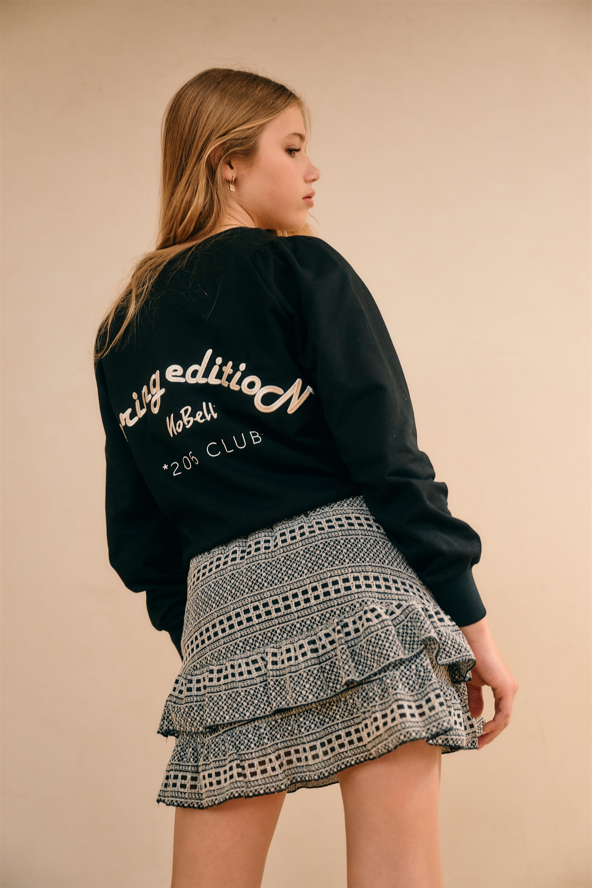 NoBell' Kaila Sweater Zwart