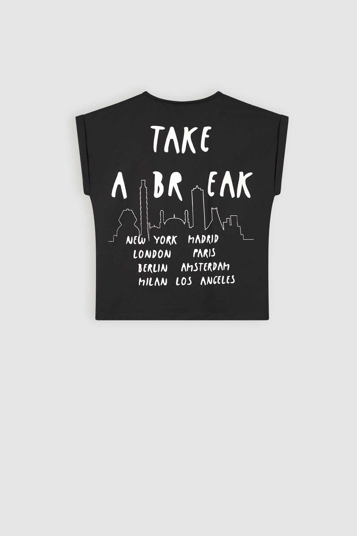 NoBell' Kasis T-shirt Zwart