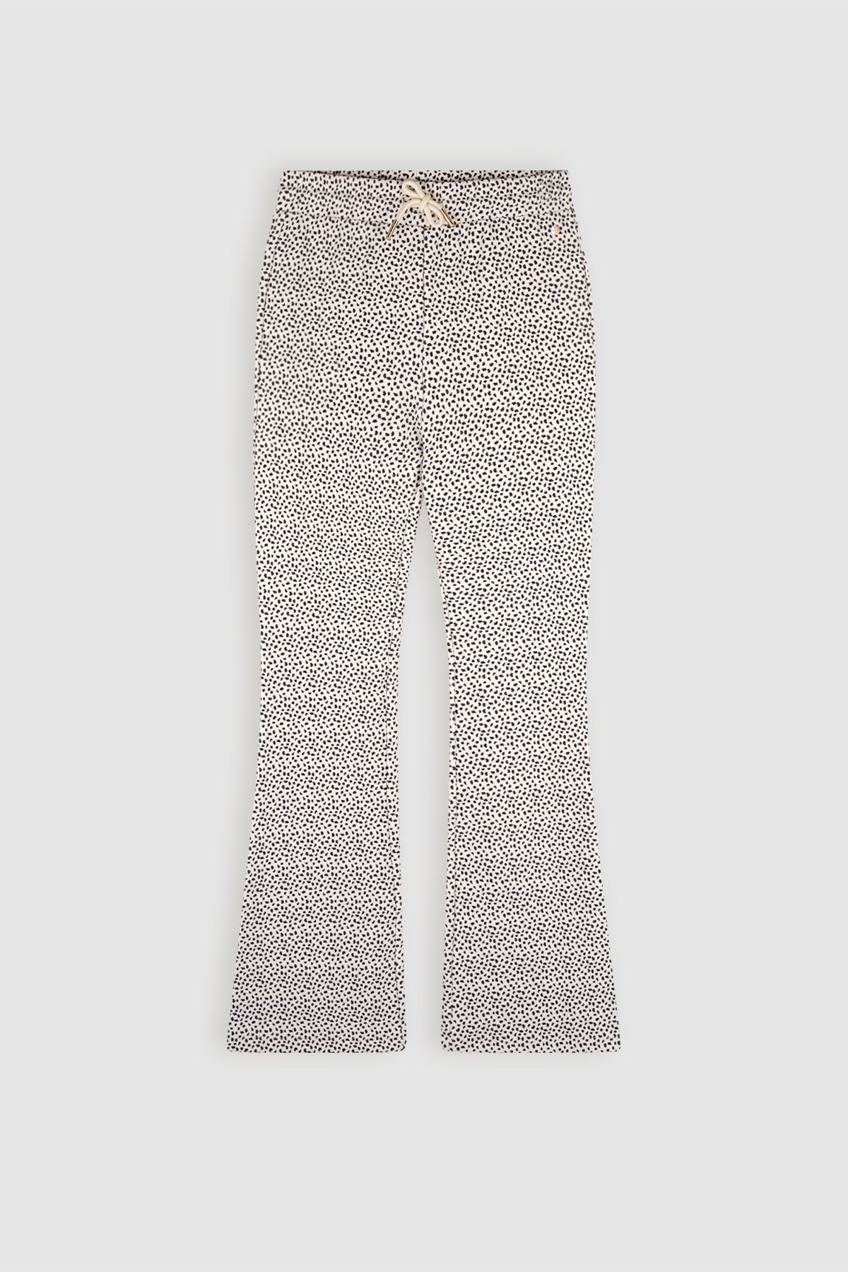NoBell' Sady AOP Flared Broek Ivoor