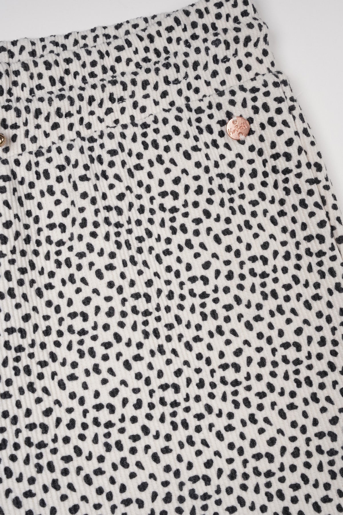 NoBell' Sady AOP Flared Broek Ivoor