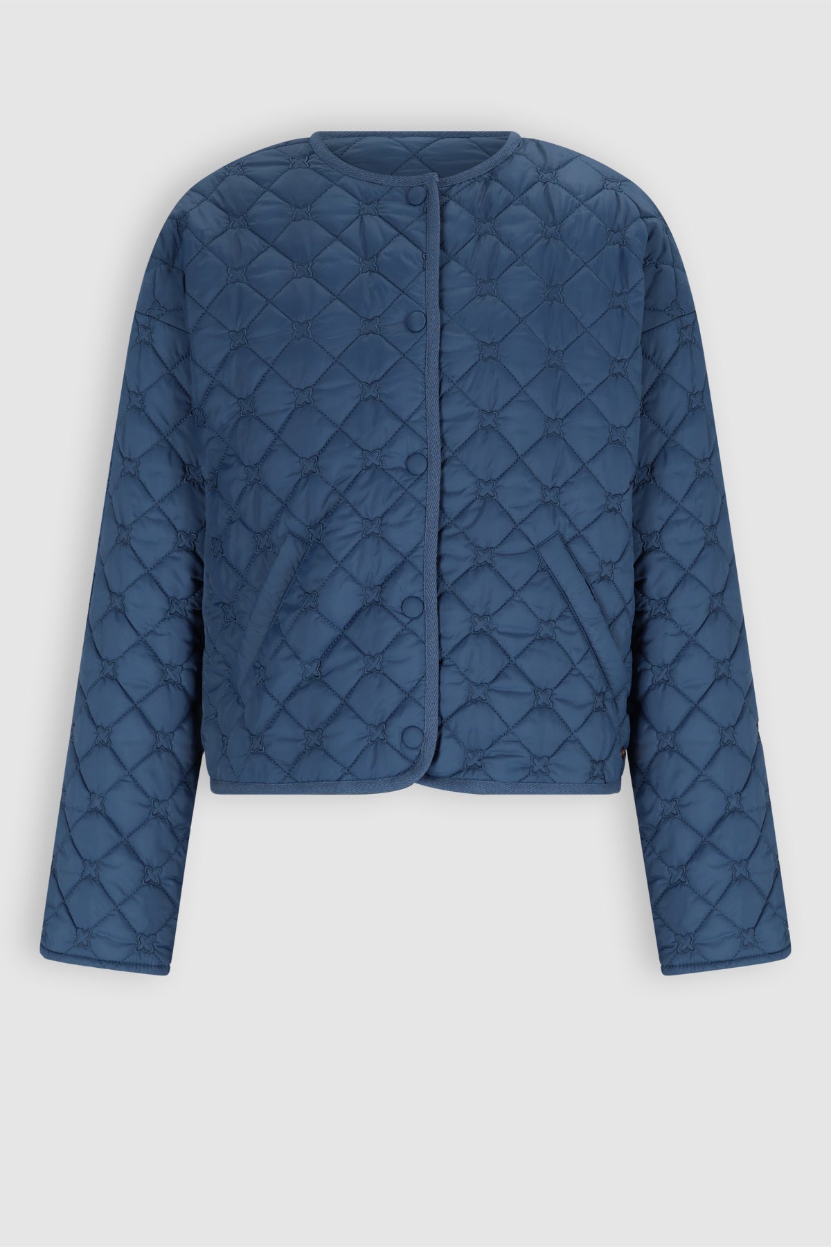 NoBell' Dimo Doorgestikte Deken Jas Blauw