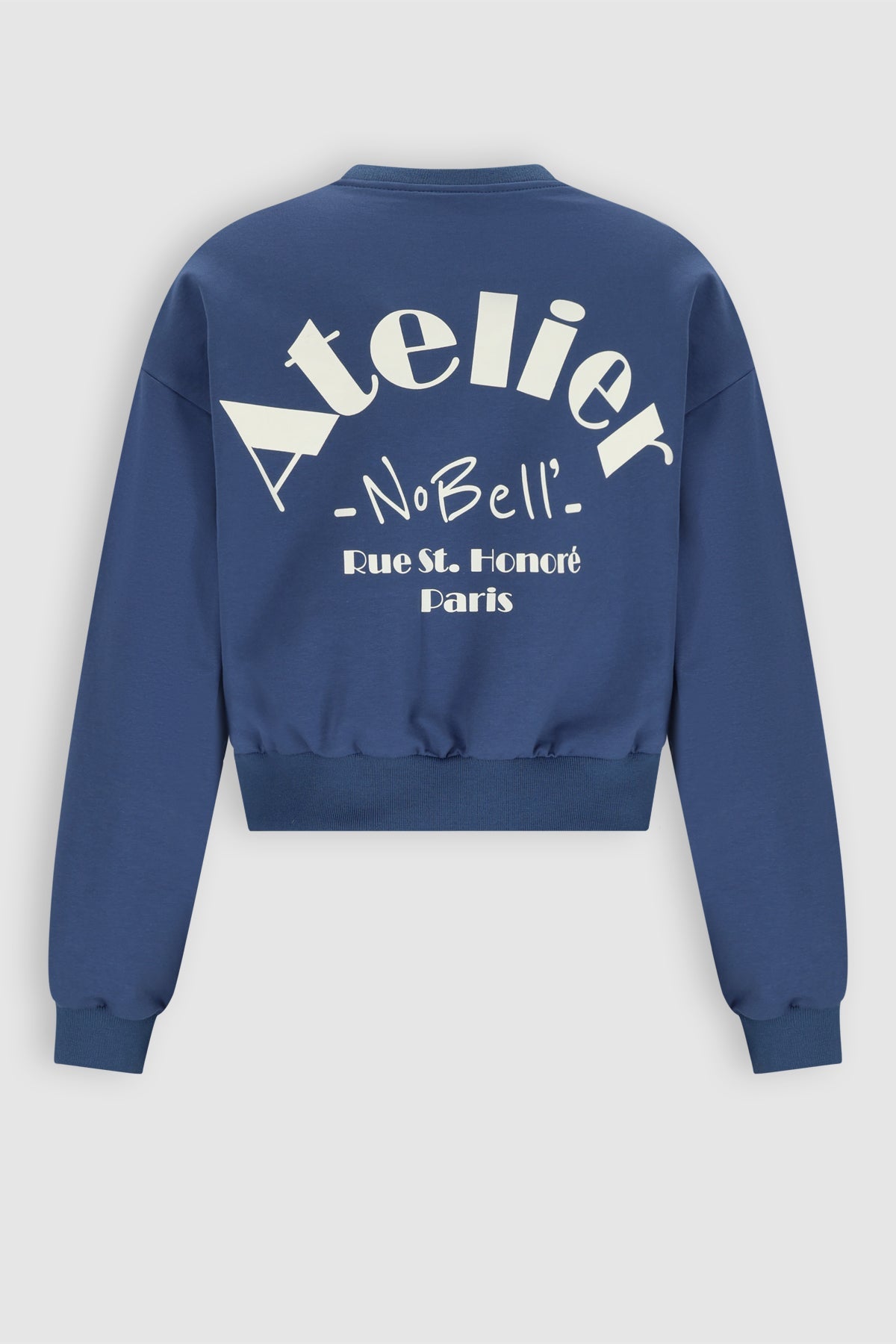 NoBell' Kobell Cropped Sweater Blauw