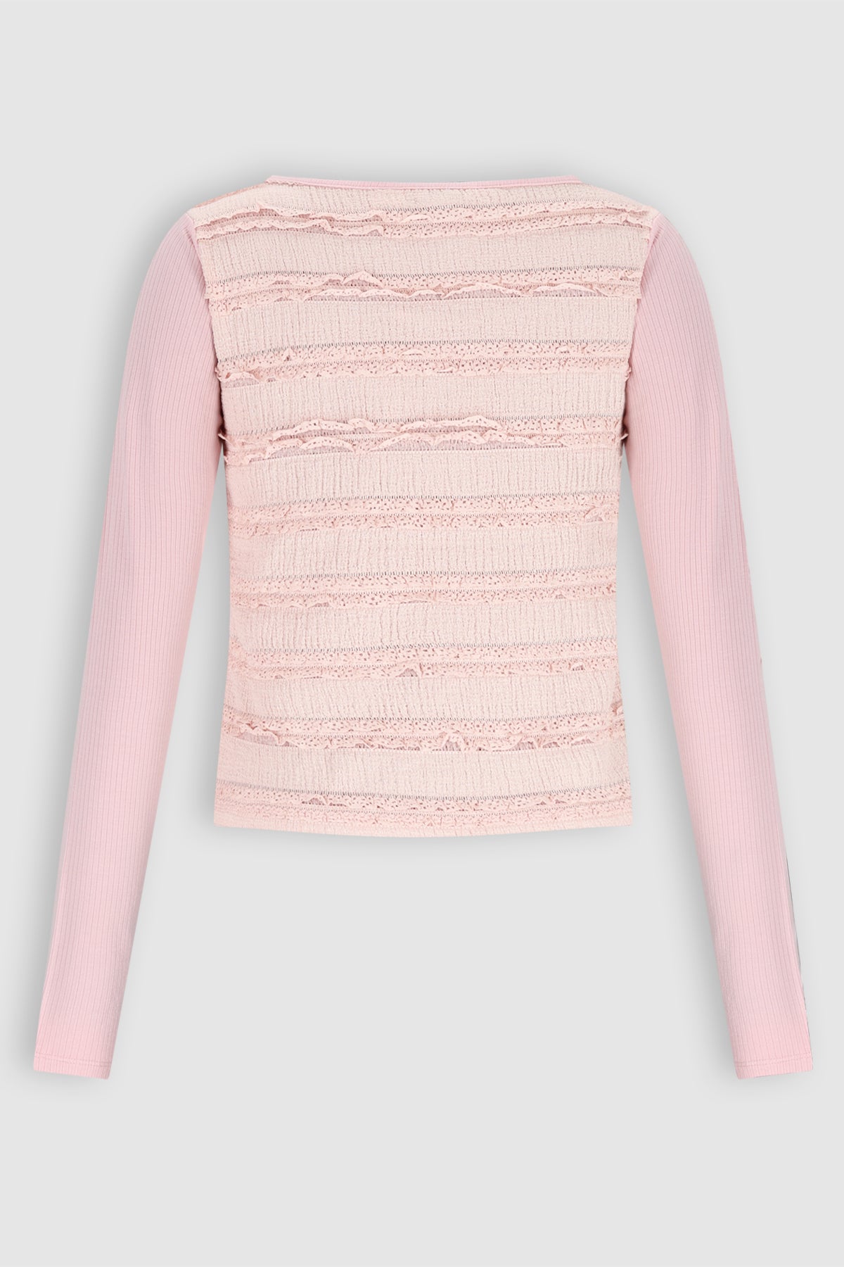 NoBell' Kallet Jersey Top Lange mouw Roze