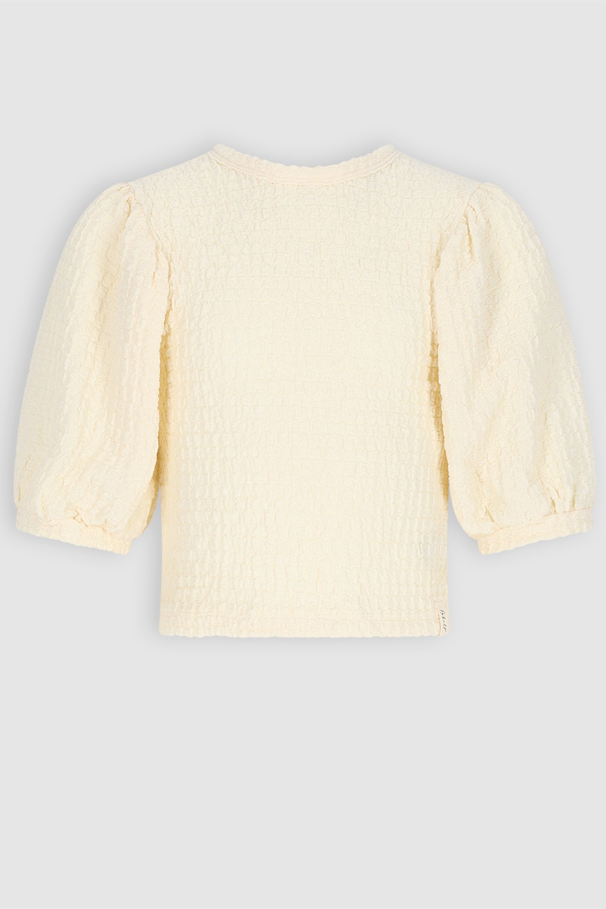 NoBell' Kylias Top met Pofmouwen Ivoor