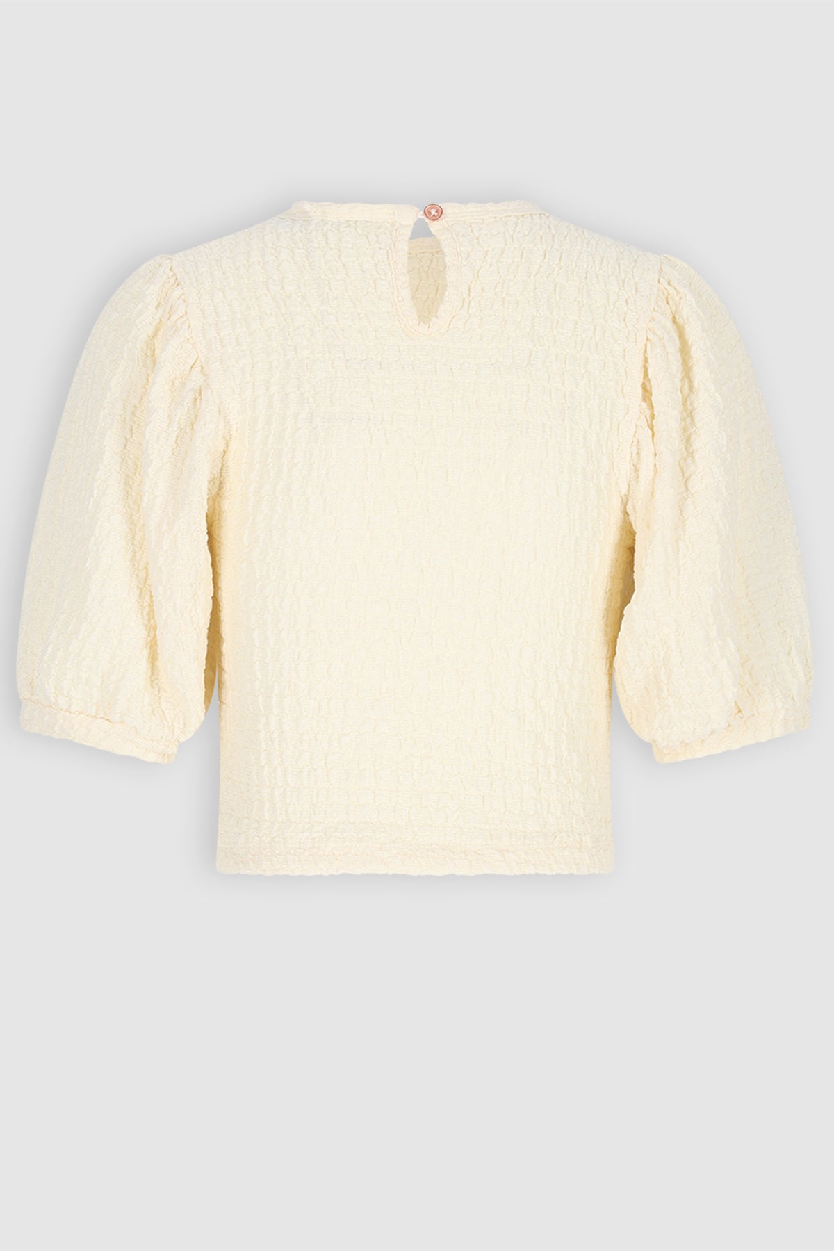 NoBell' Kylias Top met Pofmouwen Ivoor