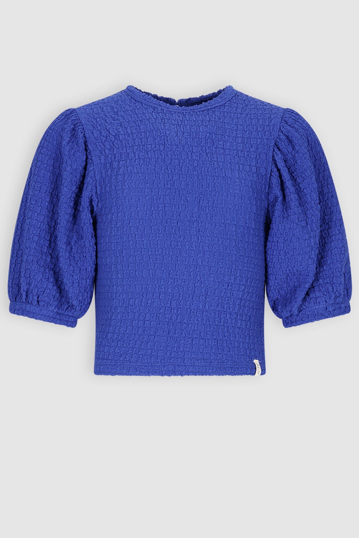 NoBell' Kylias Top met Pofmouwen Blauw