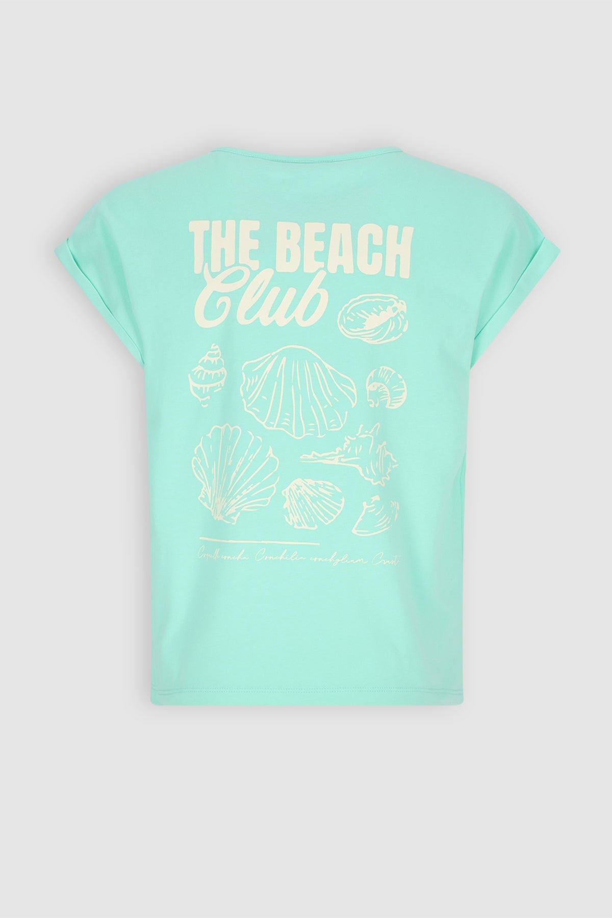 NoBell' Kasis Tshirt grote Rugprint Groen