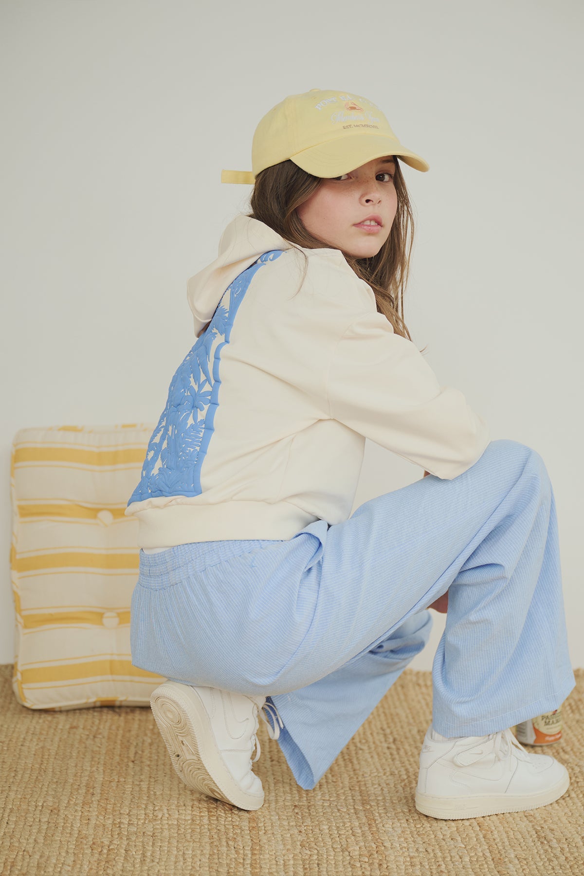 NoBell' Susan Gestreepte Broek Blauw