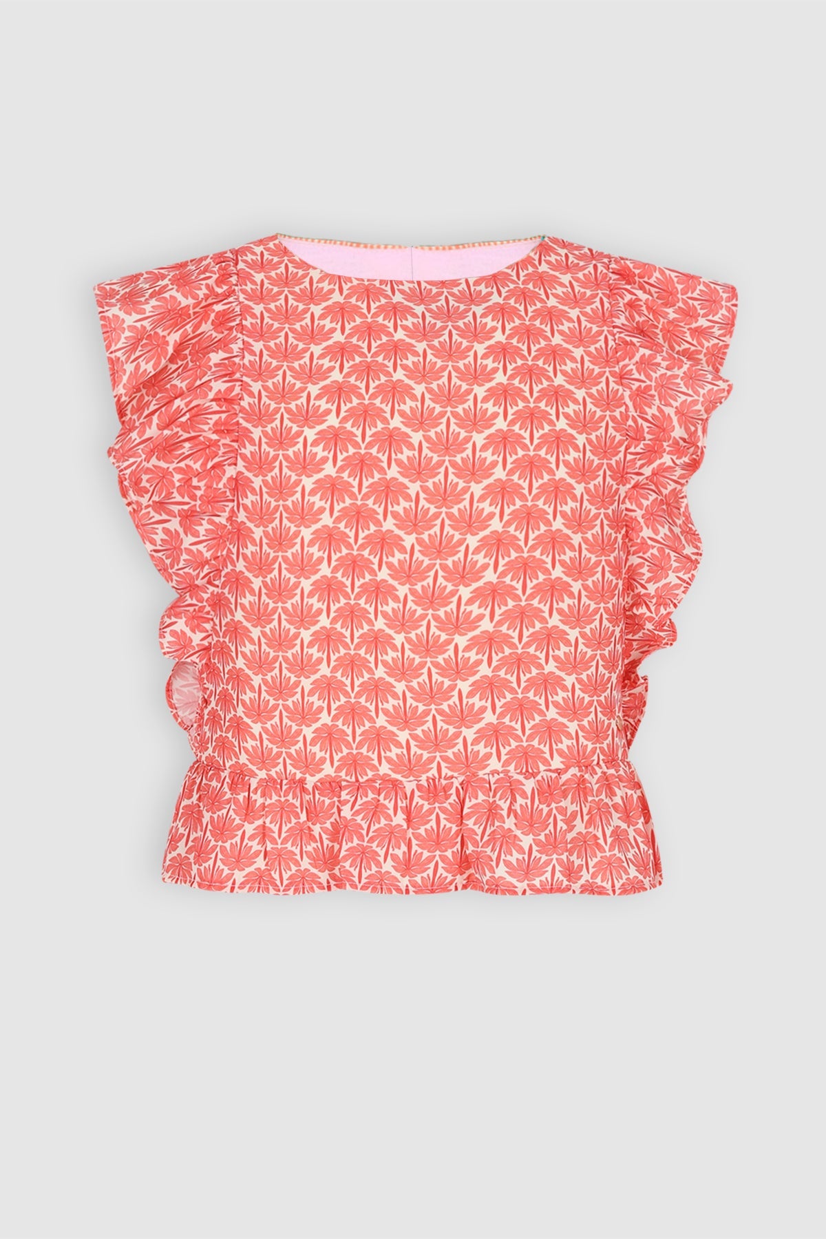 NoBell' Timra Geprinte Blouse Roze